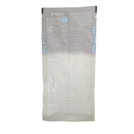 Pudra decoloranta| Indola Blonde Expert Pudră Decolorantă Albastră 9+ Tonuri – 30g 