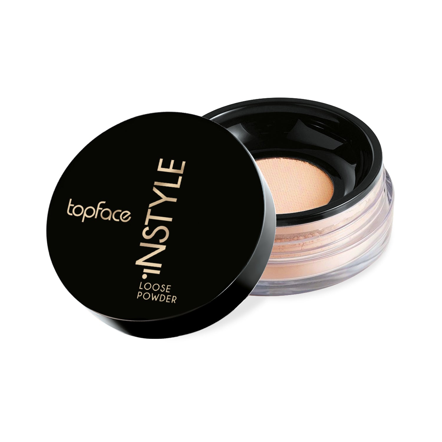 Pudră pulbere pentru față | Topface Instyle Loose Powder 10g Beautifier Romania