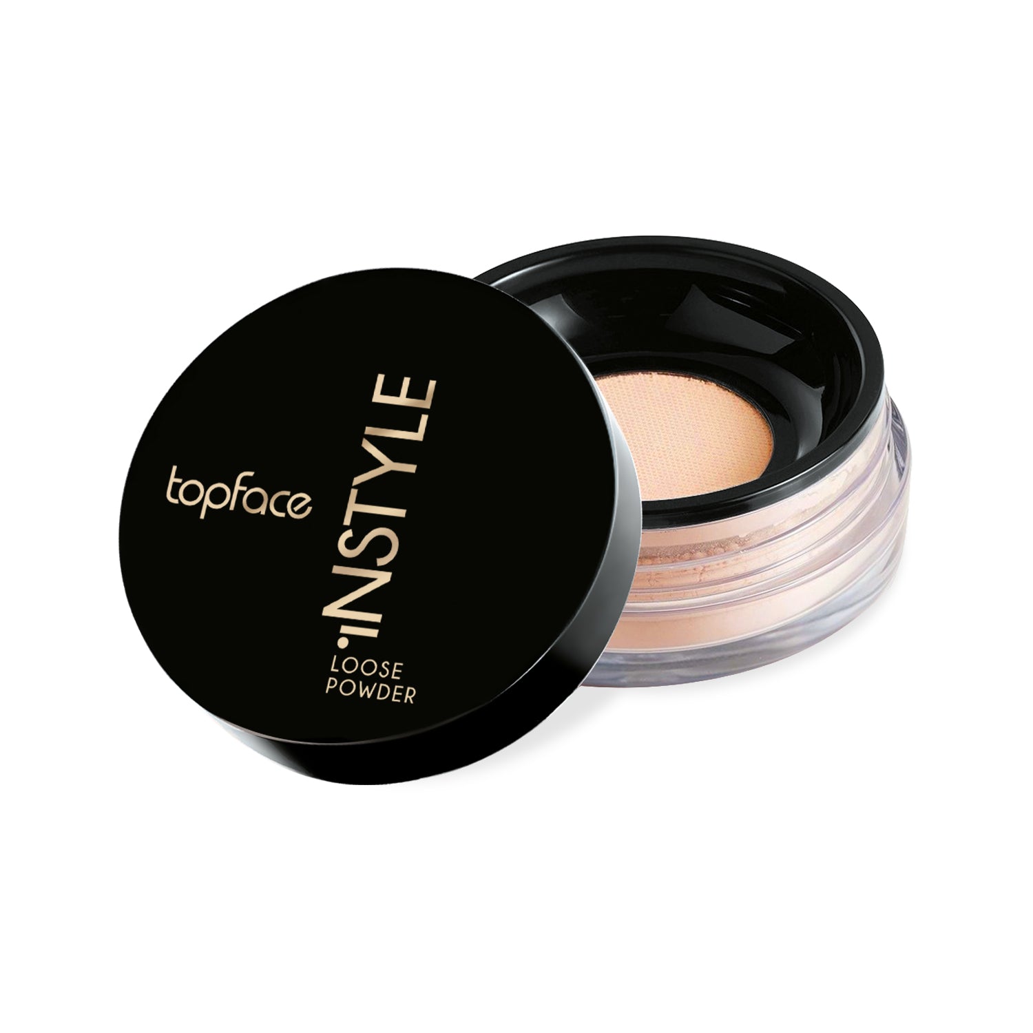 Pudră pulbere pentru față | Topface Instyle Loose Powder 10g Beautifier Romania