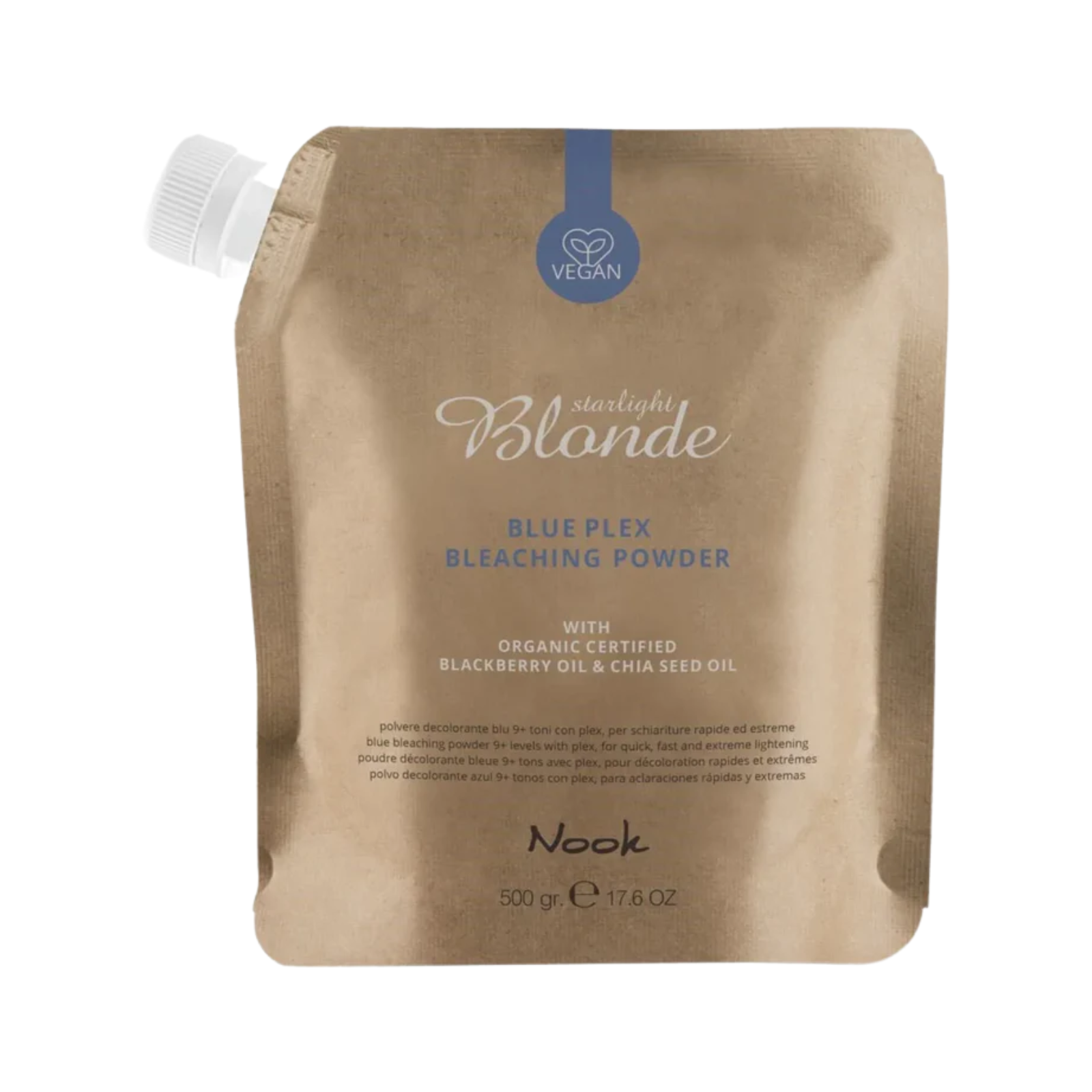 Pudră decolorantă organică Albastra | Nook Blue Plex Bleaching Powder 500g
