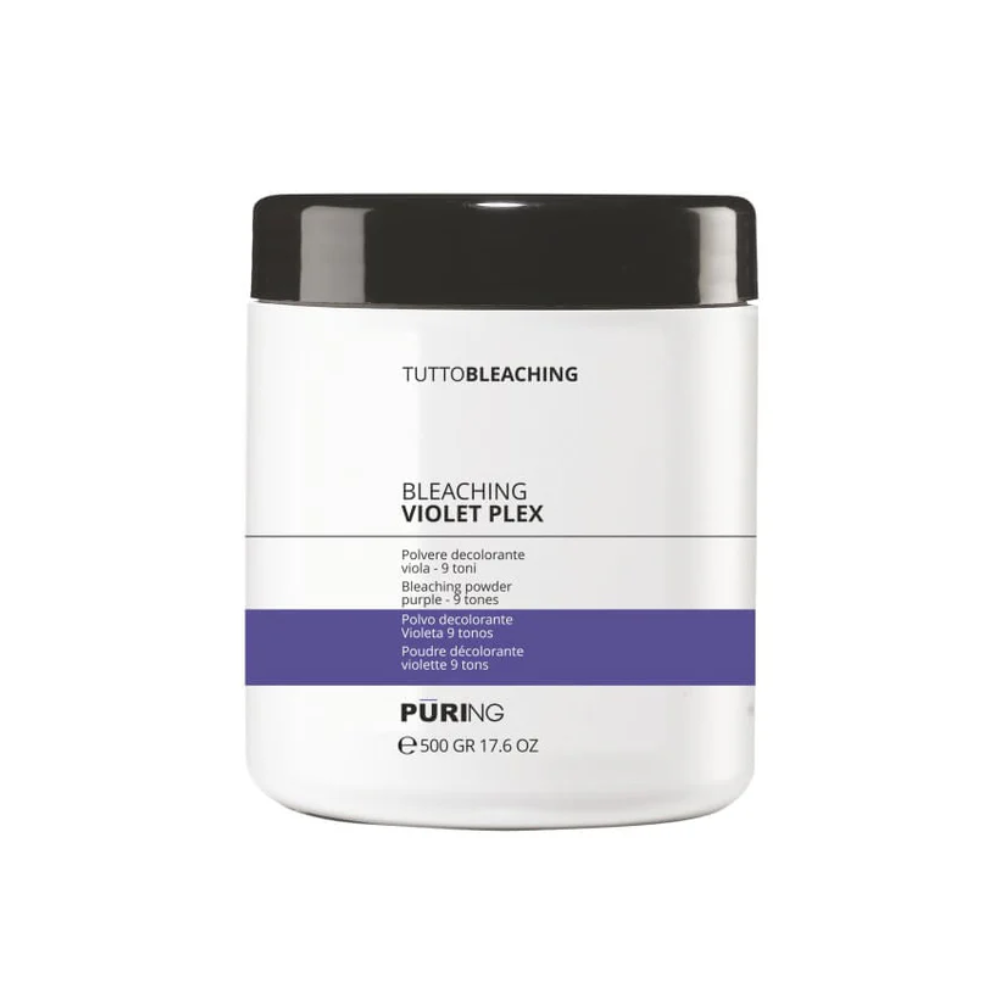 Pudra decoloranta tonuri violet | Puring Tutto Bleaching Violet Plex 500gr Beautifier Romania