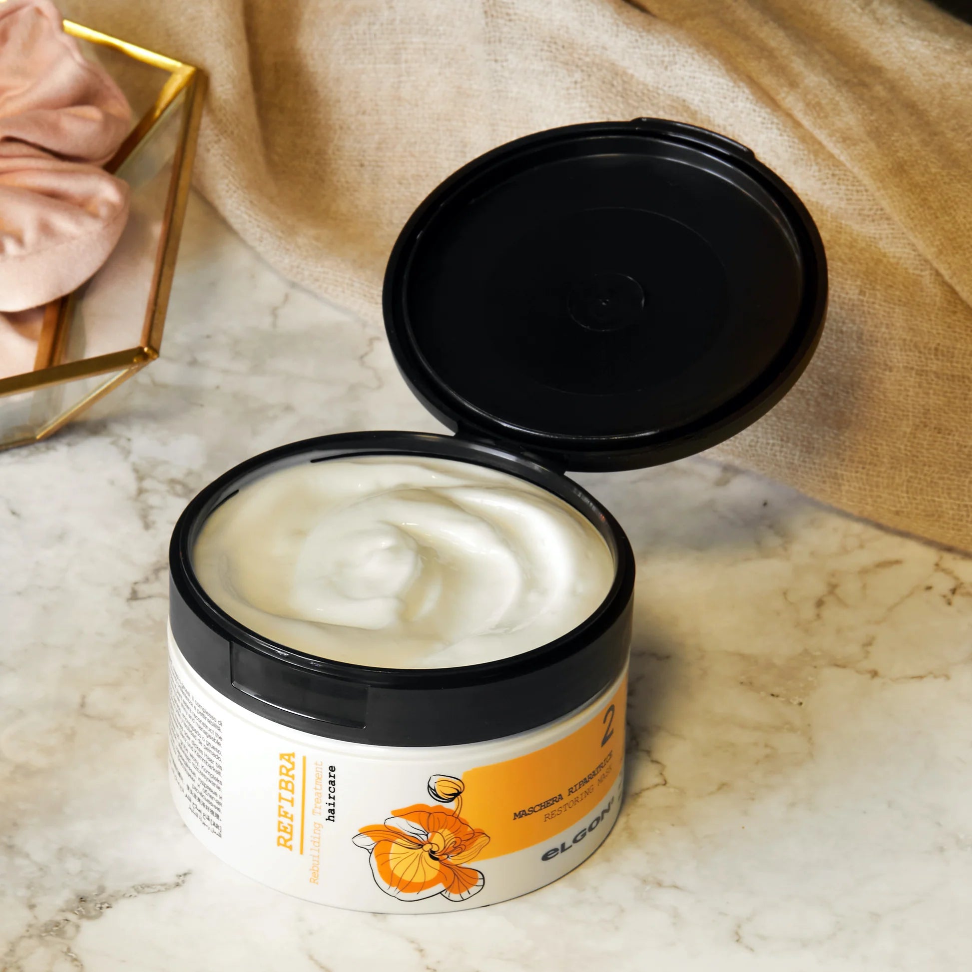 Masca pentru par degradat | Elgon Refibra Restoring Mask 250 ml