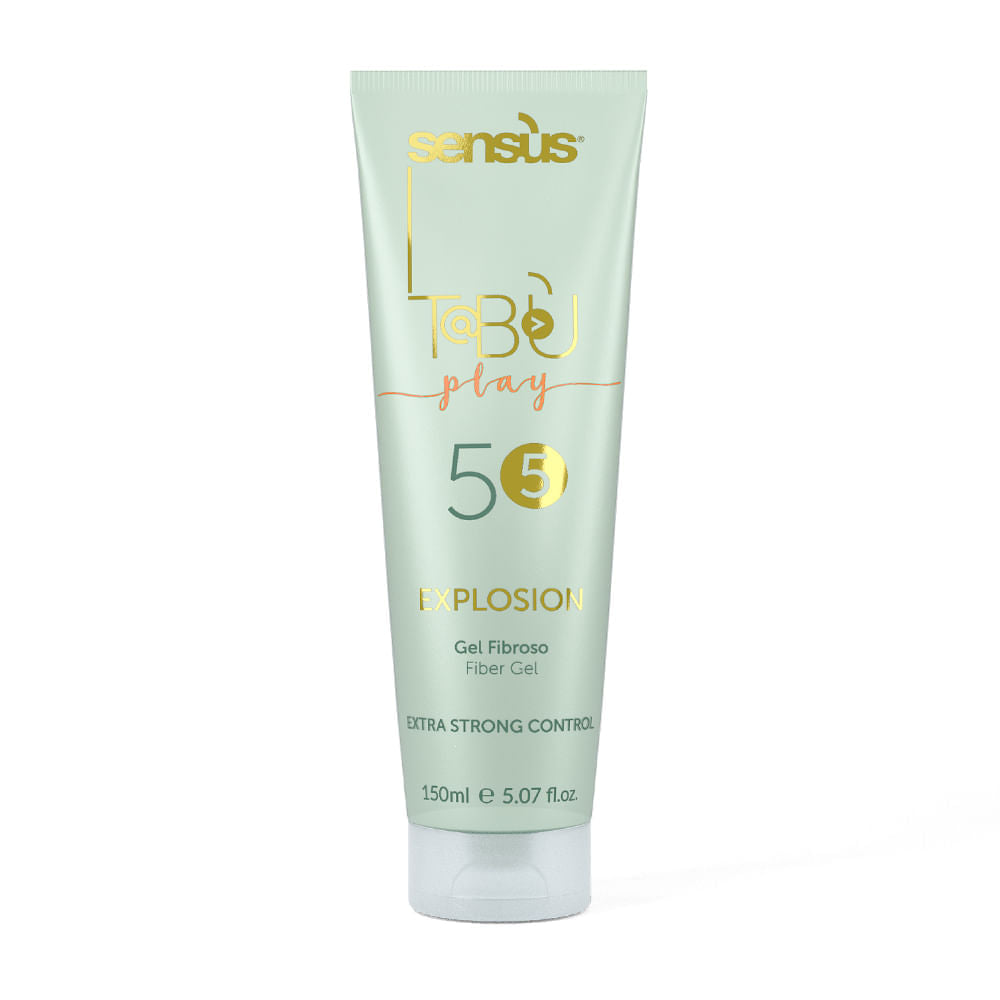 Gel pentru par cu fixare extra puternica | Sensus Tabu Play Explosion 55  150ml