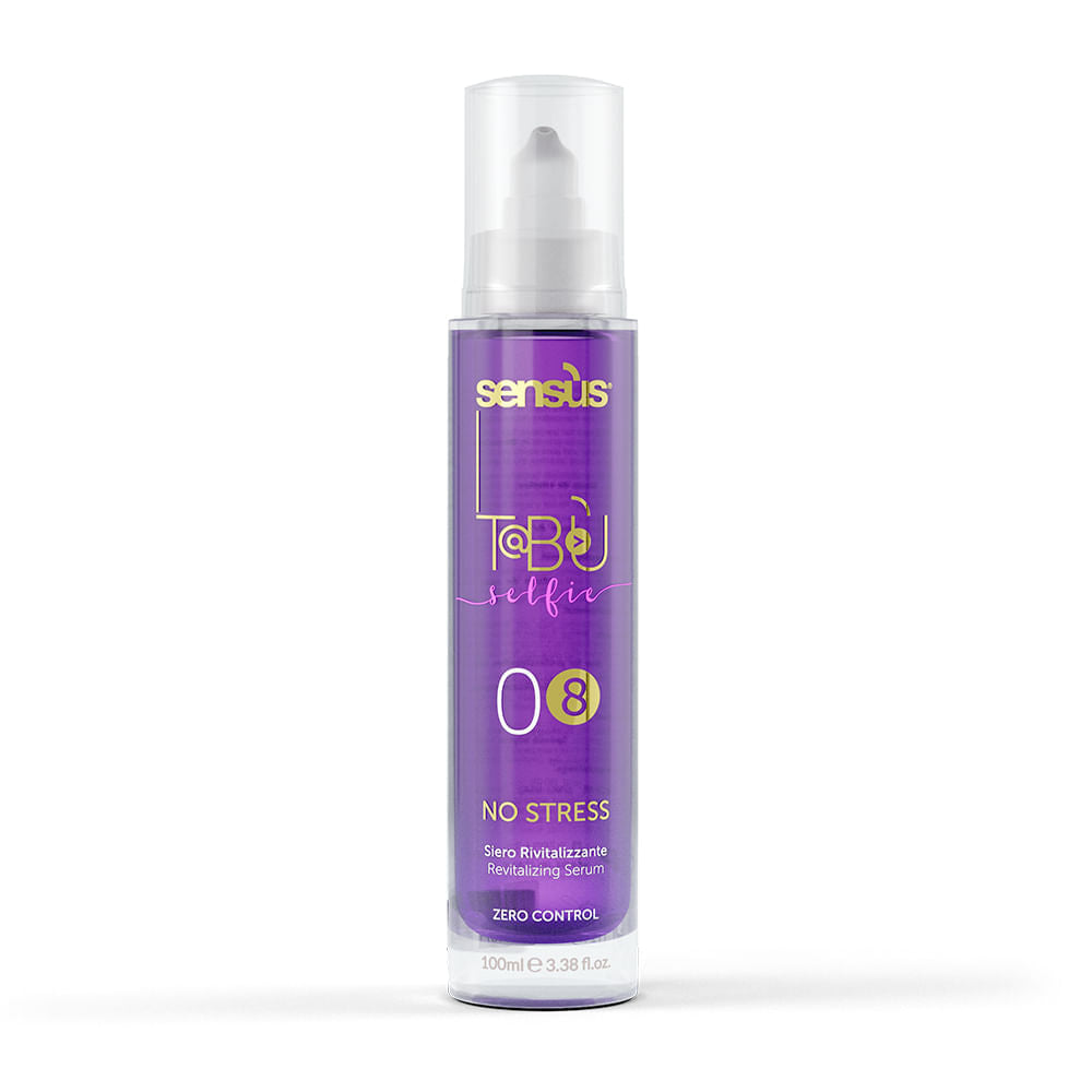 Ser revitalizant pentru păr cu efect anti-aging | Sensus Tabu Selfie No Stress 08 100 ml