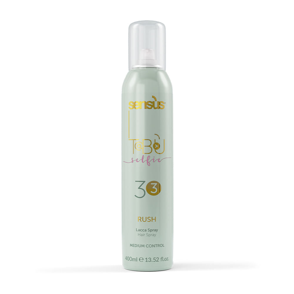Fixativ pentru păr cu fixare medie | Sensus Tabu Selfie 33 Rush 400 ml