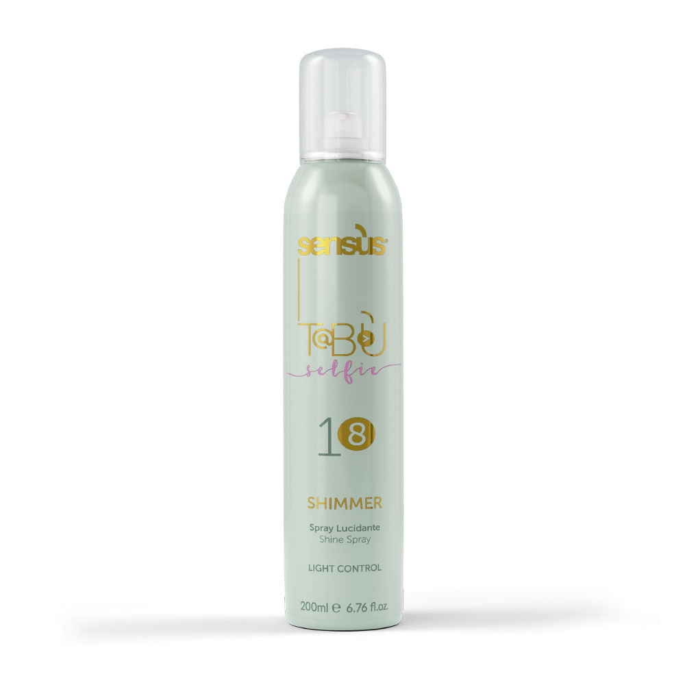 Spray de păr pentru stralucire | Sensus Tabu Selfie Shimmer 18 Shine Spray 200ml