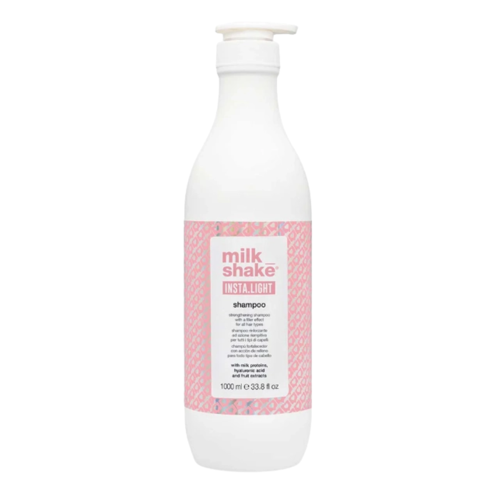 Sampon pentru netezire, indreptare si stralucire | Milkshake Insta Light Shampoo 