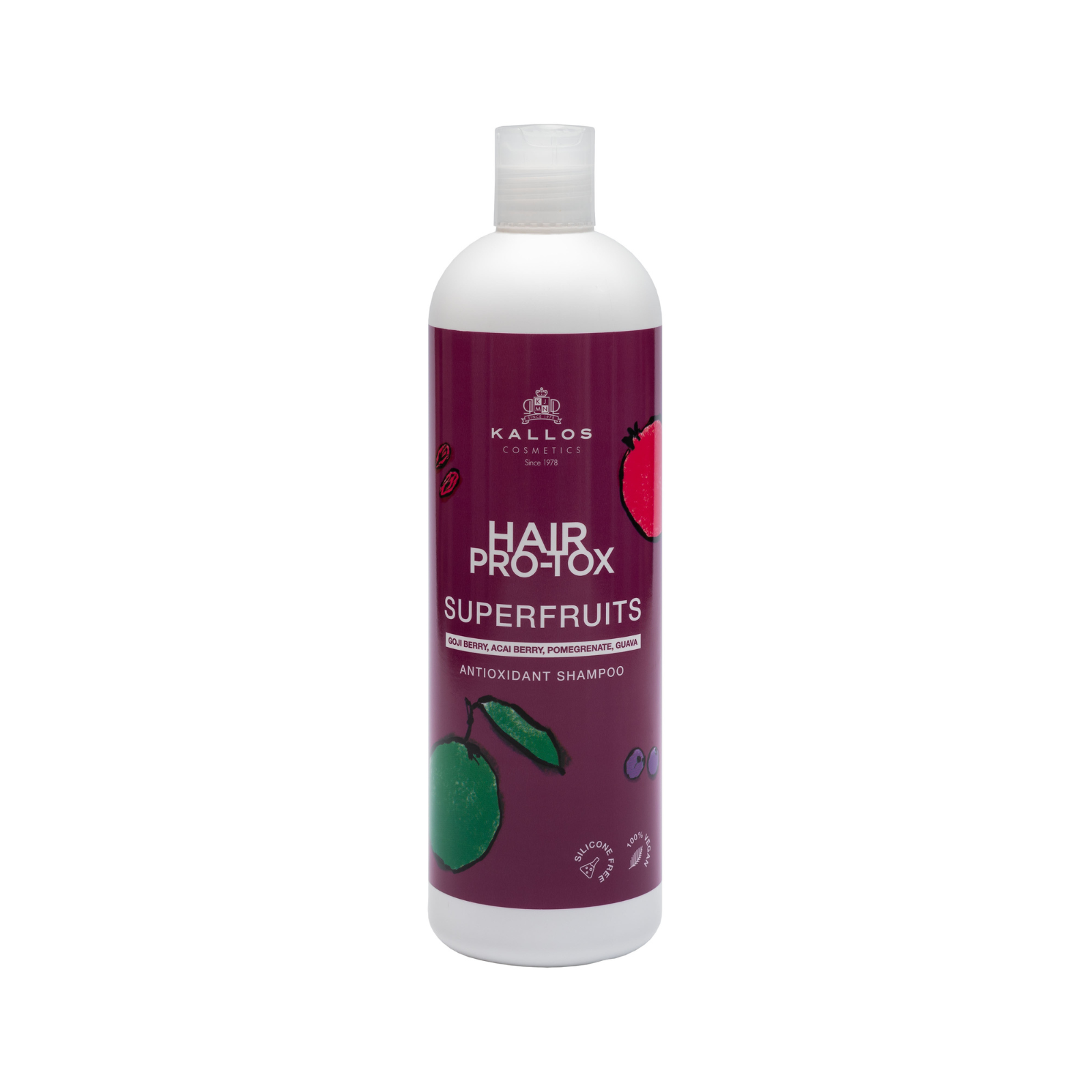 Șampon cu efect antioxidant | Kallos Pro-Tox Superfruits Antioxidant Shampoo Beautifier 