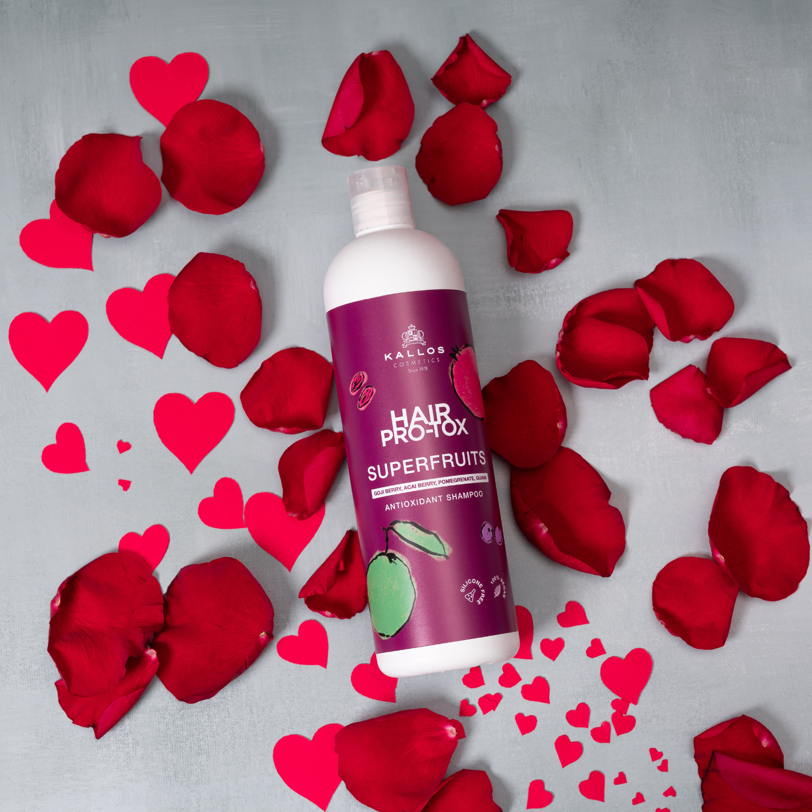 Șampon cu efect antioxidant | Kallos Pro-Tox Superfruits Antioxidant Shampoo Beautifier 