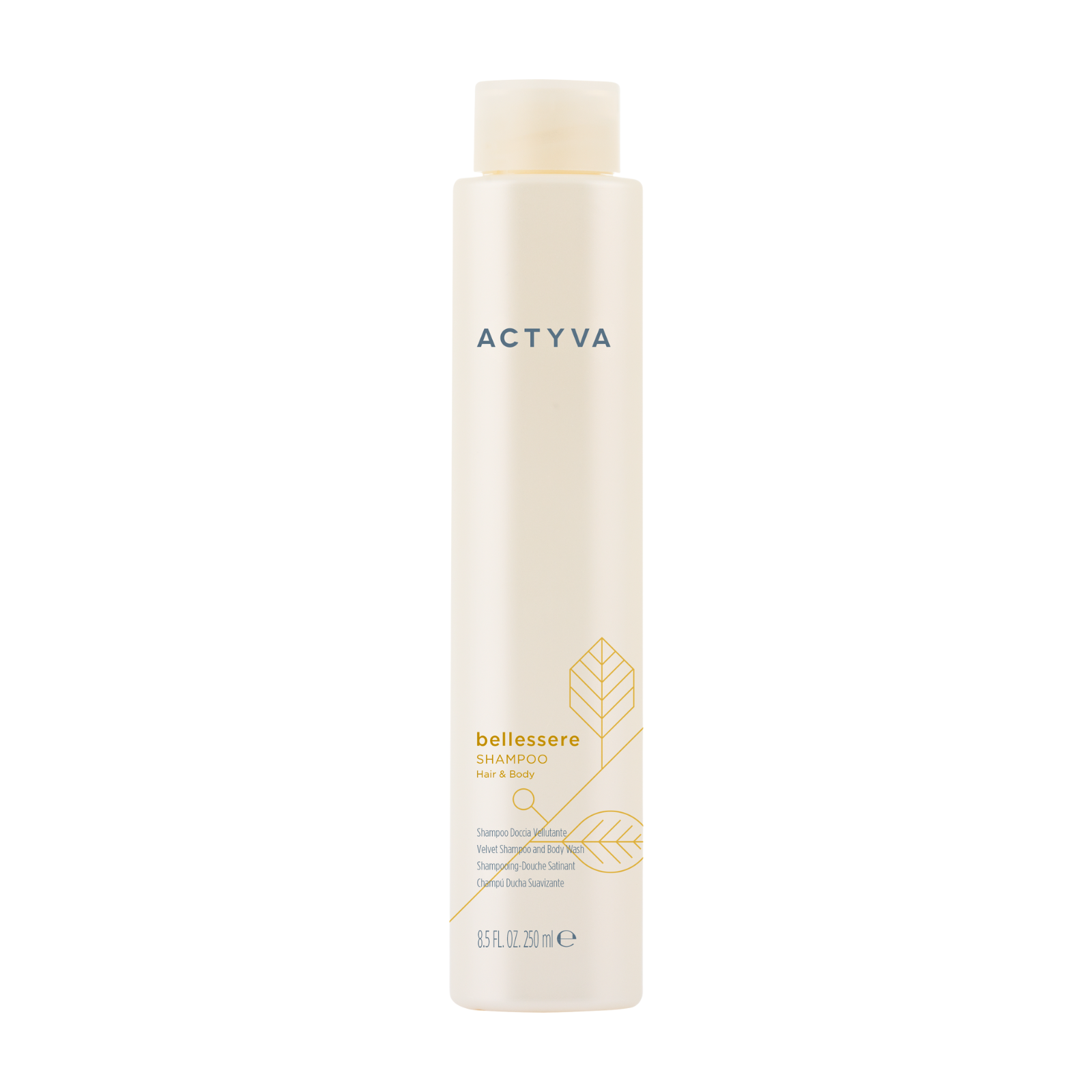 Sampon delicat 2 in 1 pentru par si corp | Kemon Actyva Bellessere Shampoo Hair & Body Beautifier