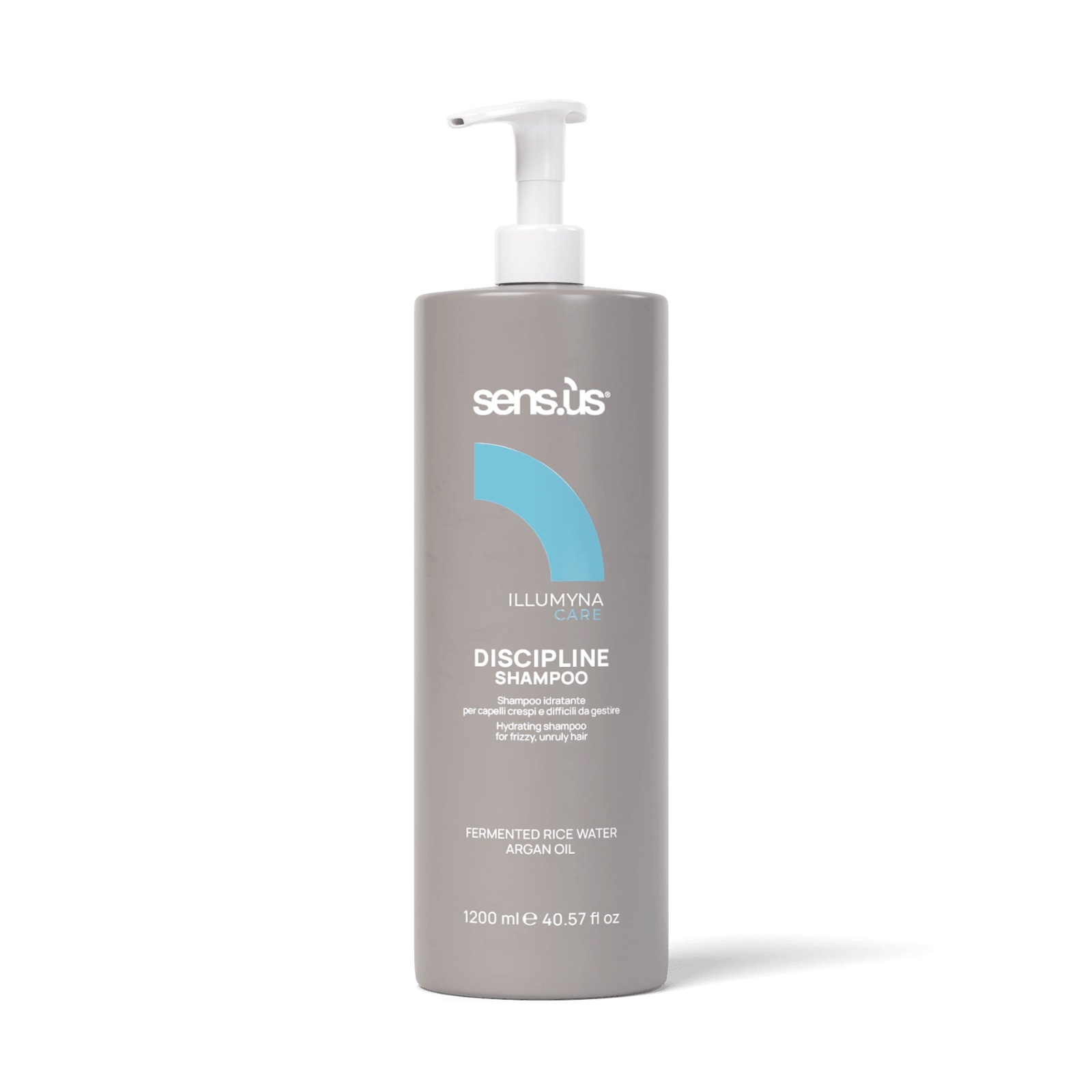 Șampon disciplinant pentru păr rebel | Sensus Illumyna Care Discipline Shampoo 1200 ml Beautifier