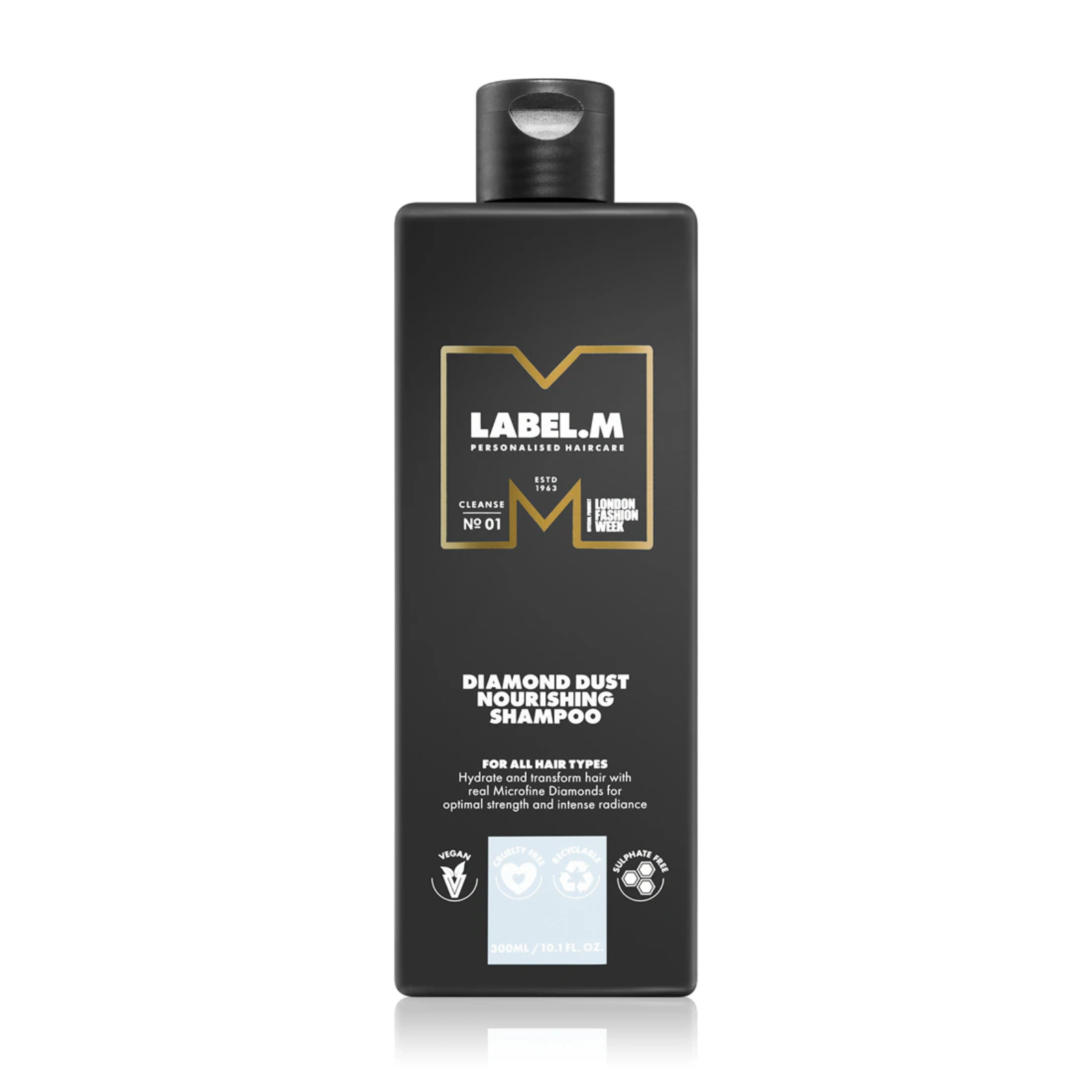 Sampon hidratant Label. M Diamond Dust Nourishing Shampoo  300 ml