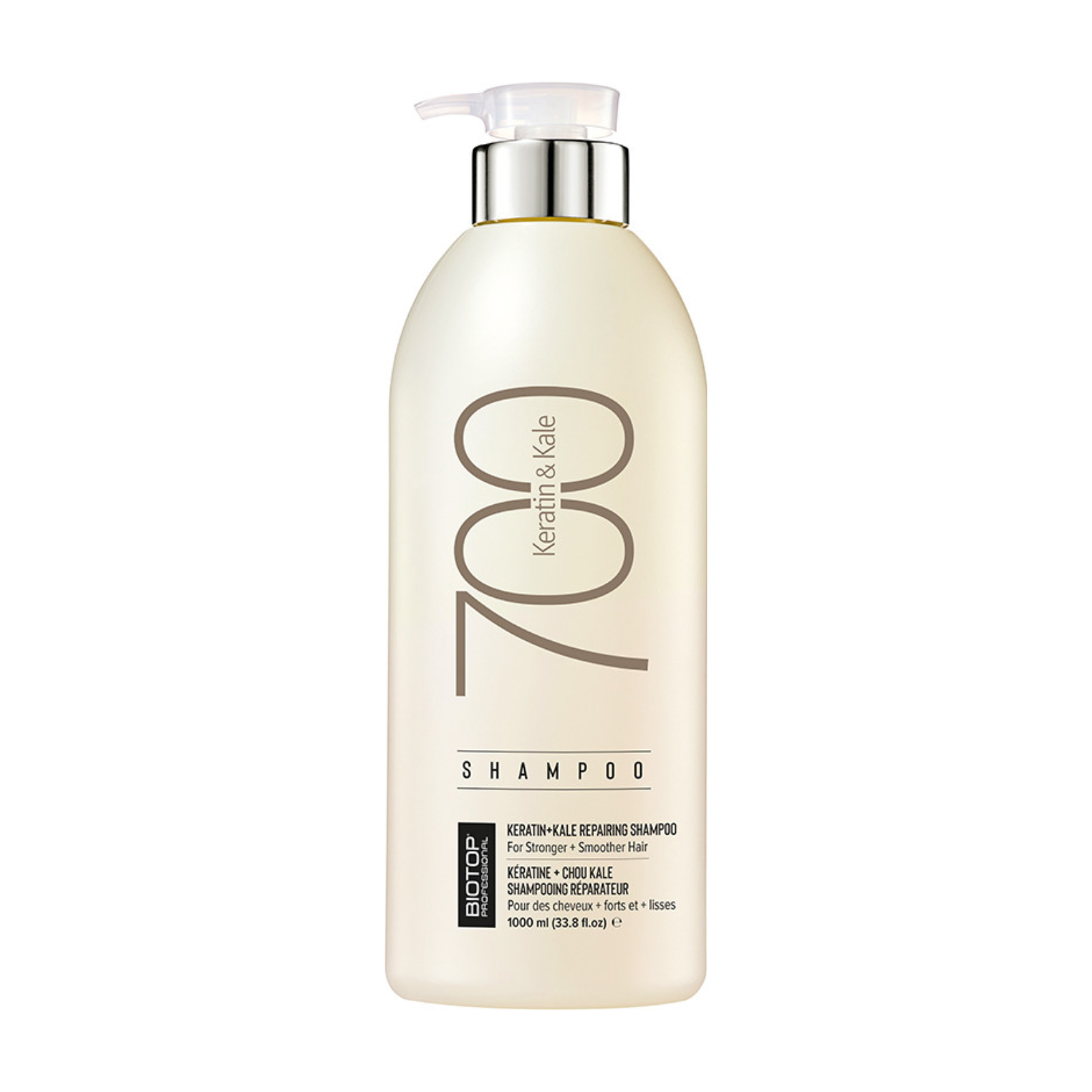 Sampon par degradat sau tratat chimic | Biotop Keratin & Kale 700 Shampoo 1000 ml