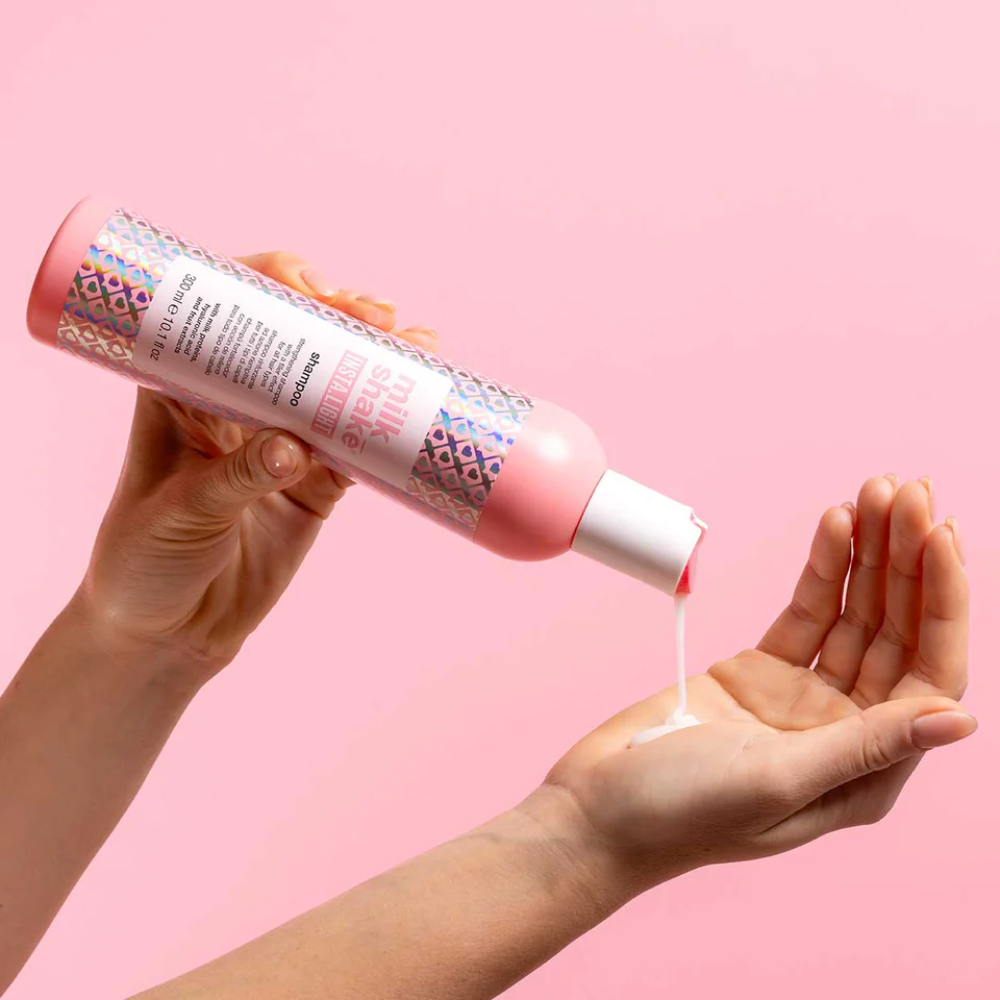 Sampon pentru netezire, indreptare si stralucire | Milkshake Insta Light 300 ml original Romania Beautifier