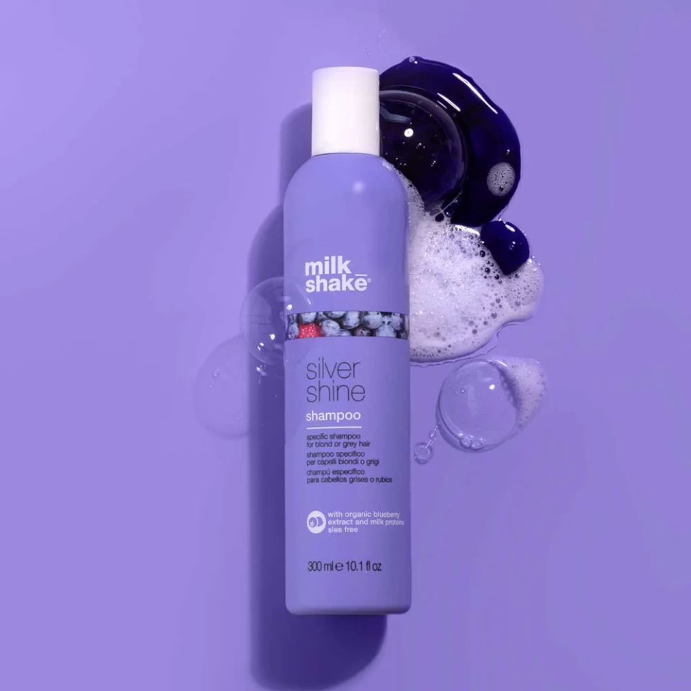 Sampon pentru neutralizare tonurilor de galben | Milkshake Silver Shine Shampoo 300ml  Beautifier Romania 