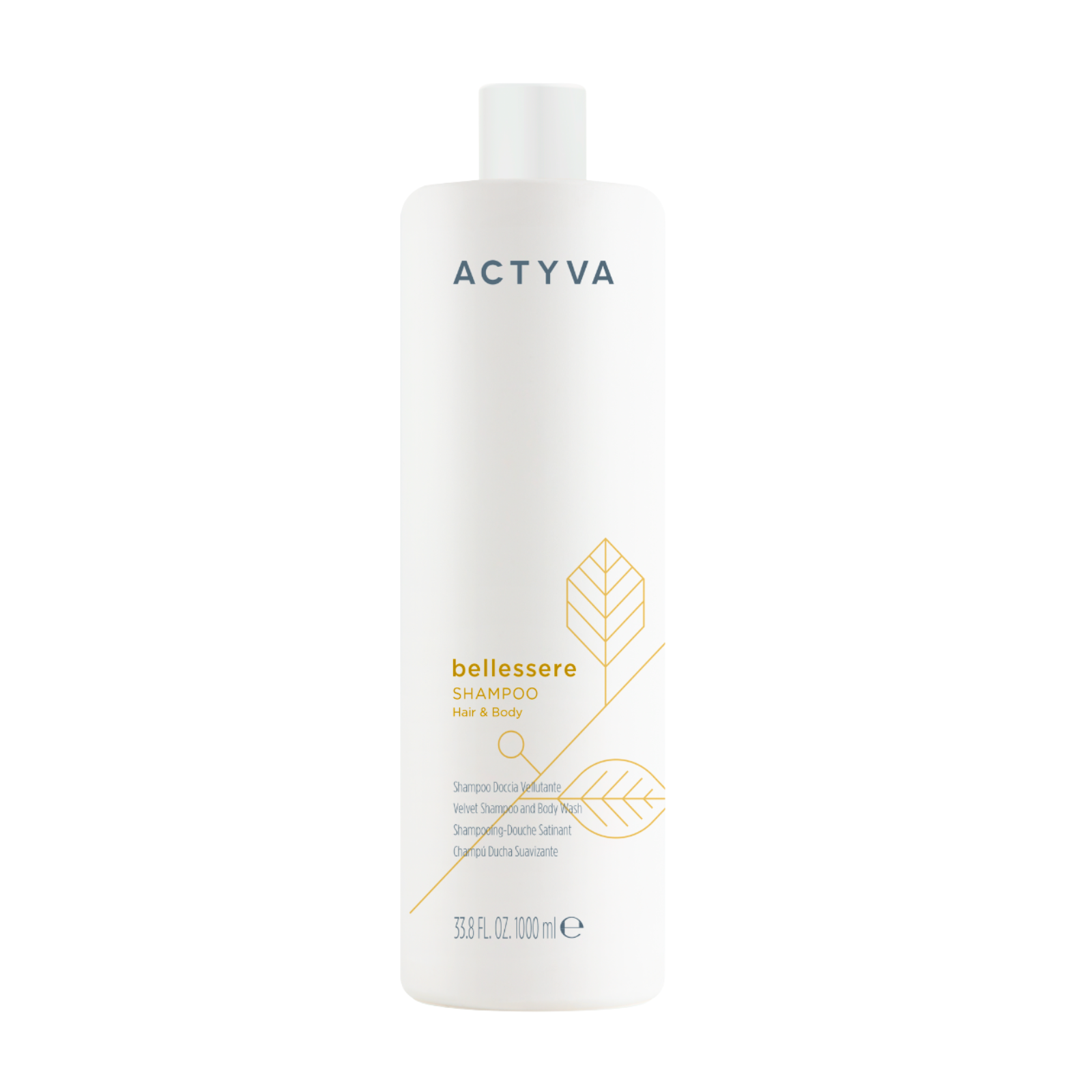Pachet ingrijire delicata 2 in 1 par si corp Kemon Actyva Bellesere Sampon 1000ml, Balsam 1000ml Beautifier