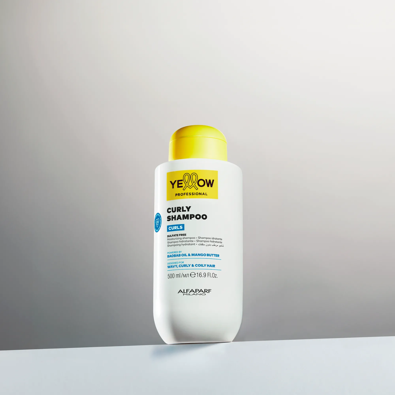 Sampon par cret si ondulat Alfaparf Yellow Professional Curls Curly Shampoo 500 ml Beautifier.ro 2