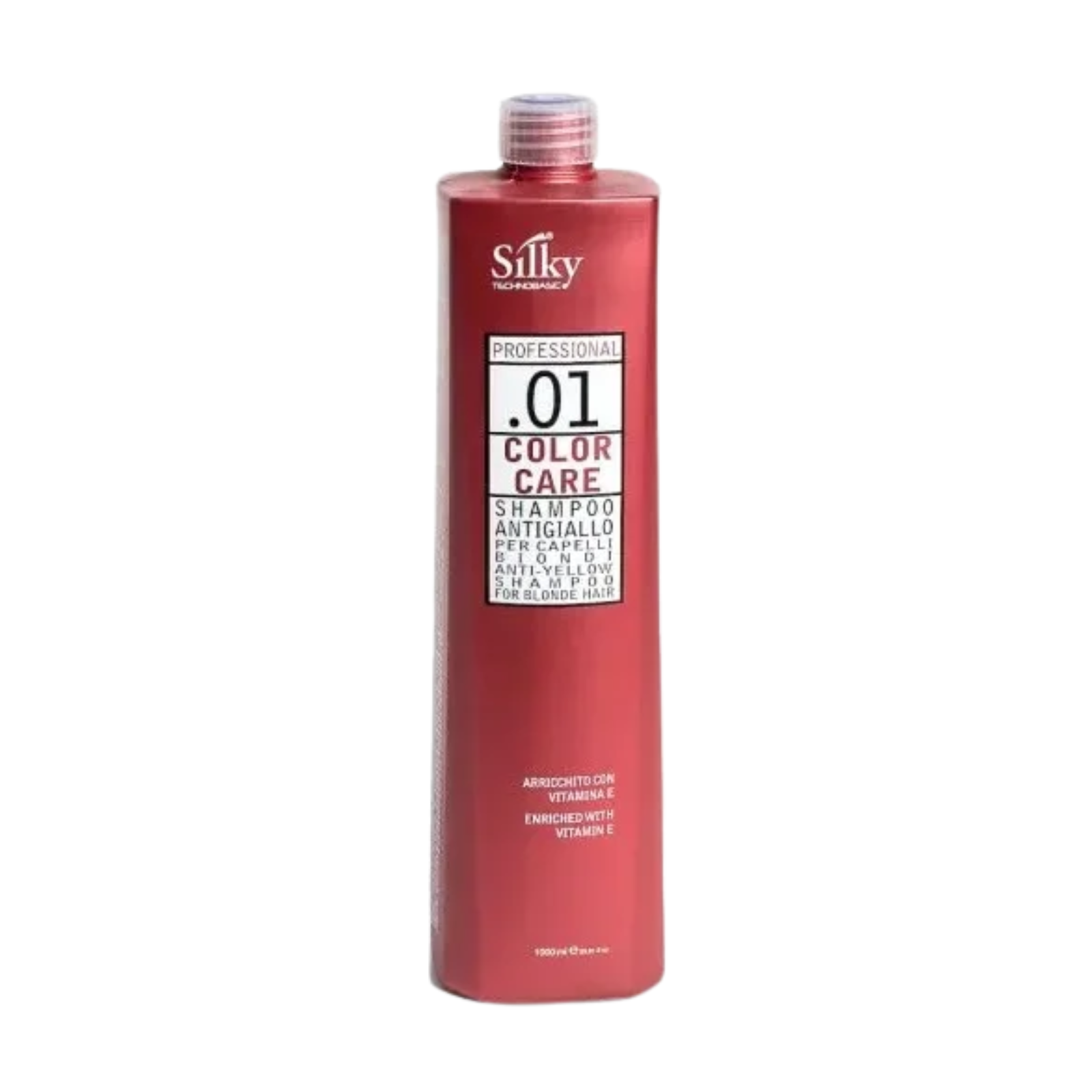 Sampon pentru neutralizarea tonurilor de galben | Silky Color Care .01 Anti-Yellow Shampoo 1000ml original Romania Beautifier.ro
