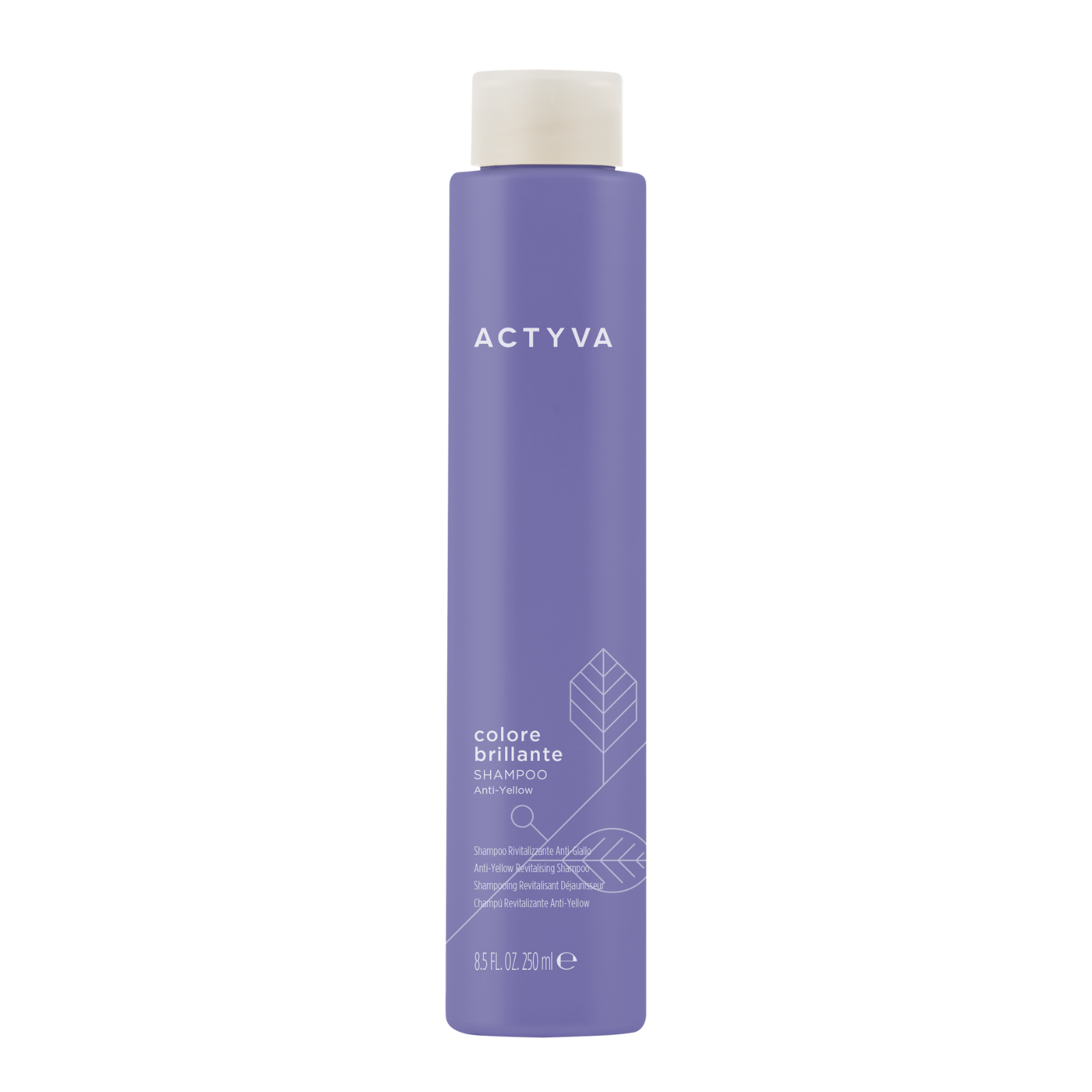 Sampon pentru parul vopsit blond | Kemon Colore Brilliante Anty Yellow Shampoo 250 ml