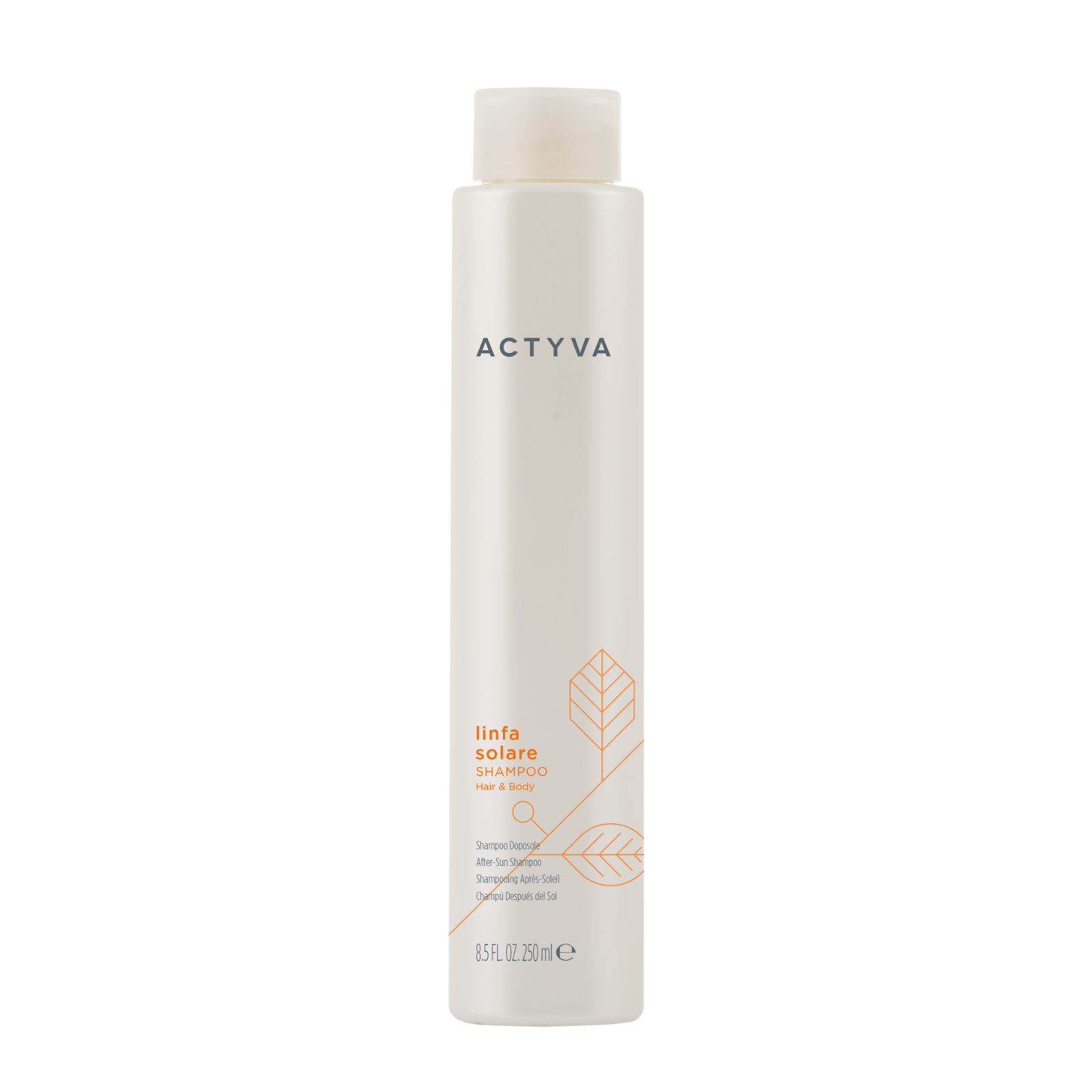 Sampon protectie solara 2 in 1 par si corp Kemon Actyva Linfa Solare Shampoo 250 ml