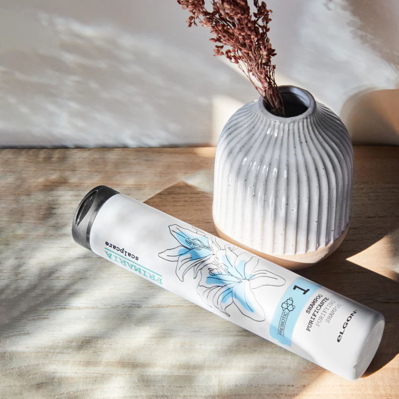 Sampon purificator si echilibrant scalp cu prebiotic | Elgon Primaria Purifying Shampoo 