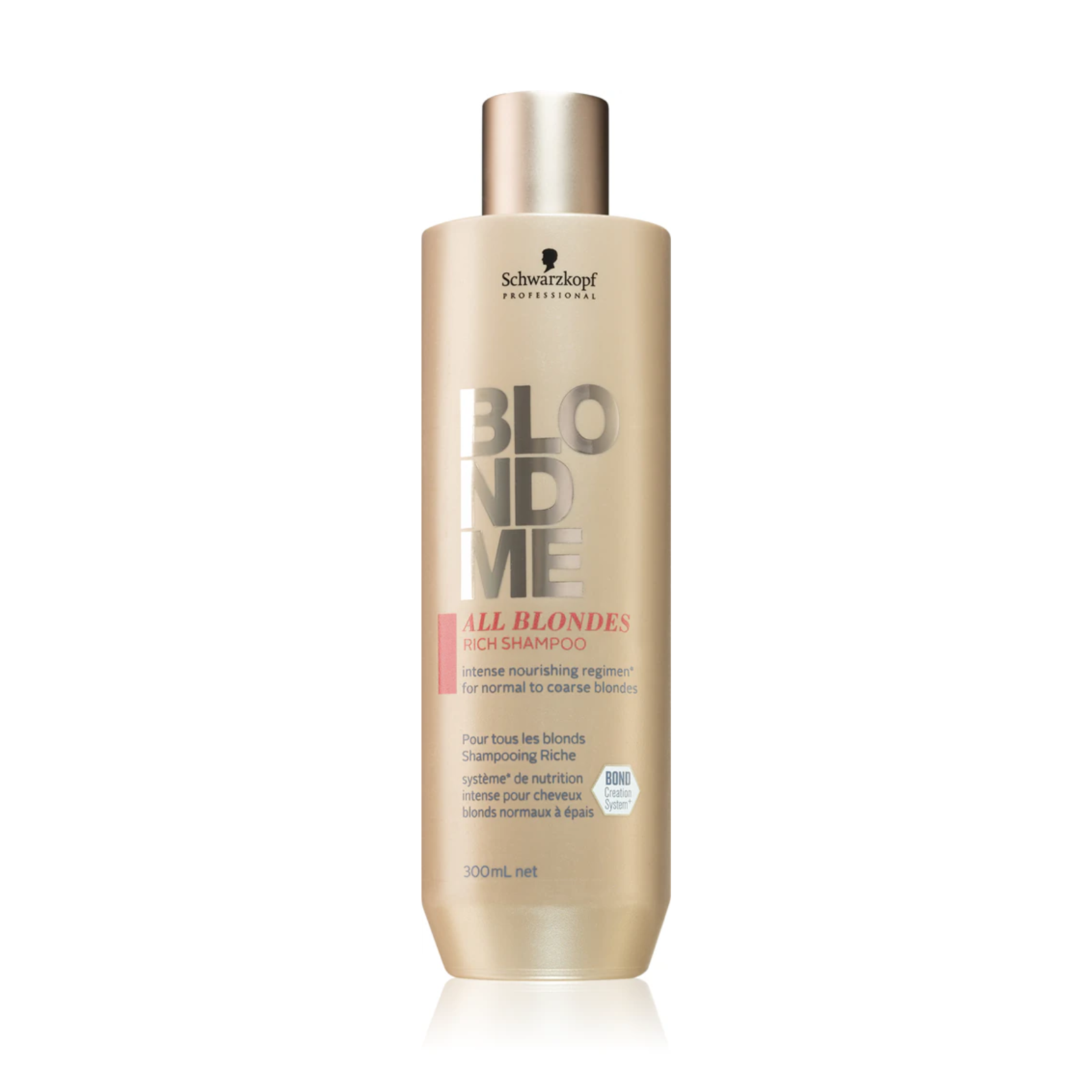 Sampon regenerare par blond Schwarzkopf Professional BlondMe All Blonde Rich 300 ml