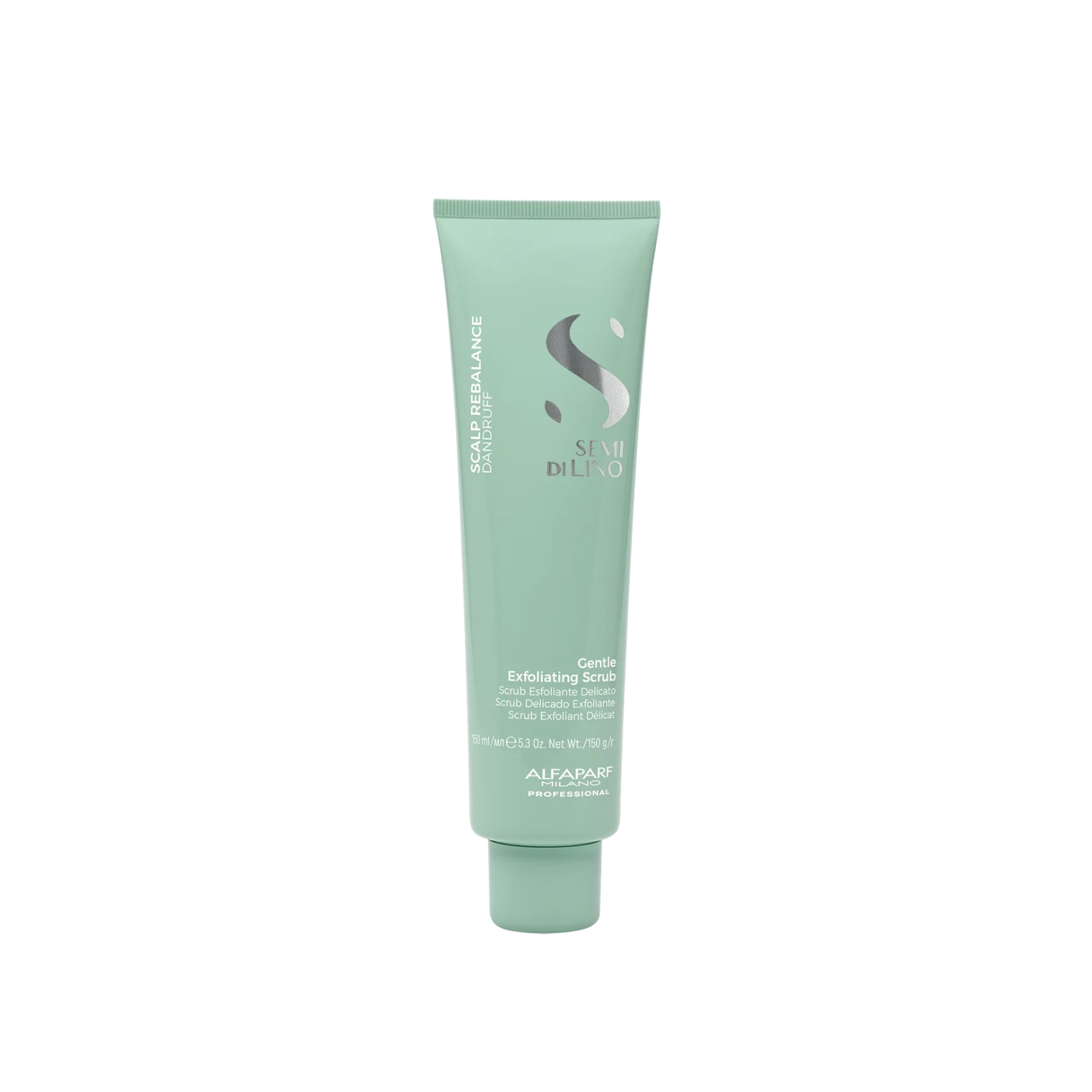 Scrub exfoliant anti-mătreață pentru scalp | Alfaparf Semi di Lino Scalp Rebalance Gentle Exfoliating Scrub 150ml 