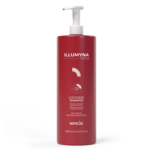 Șampon acidifiant pentru utilizare post-servicii tehnice | Sensus Illumyna Tech Locking Shampoo 1200 ml