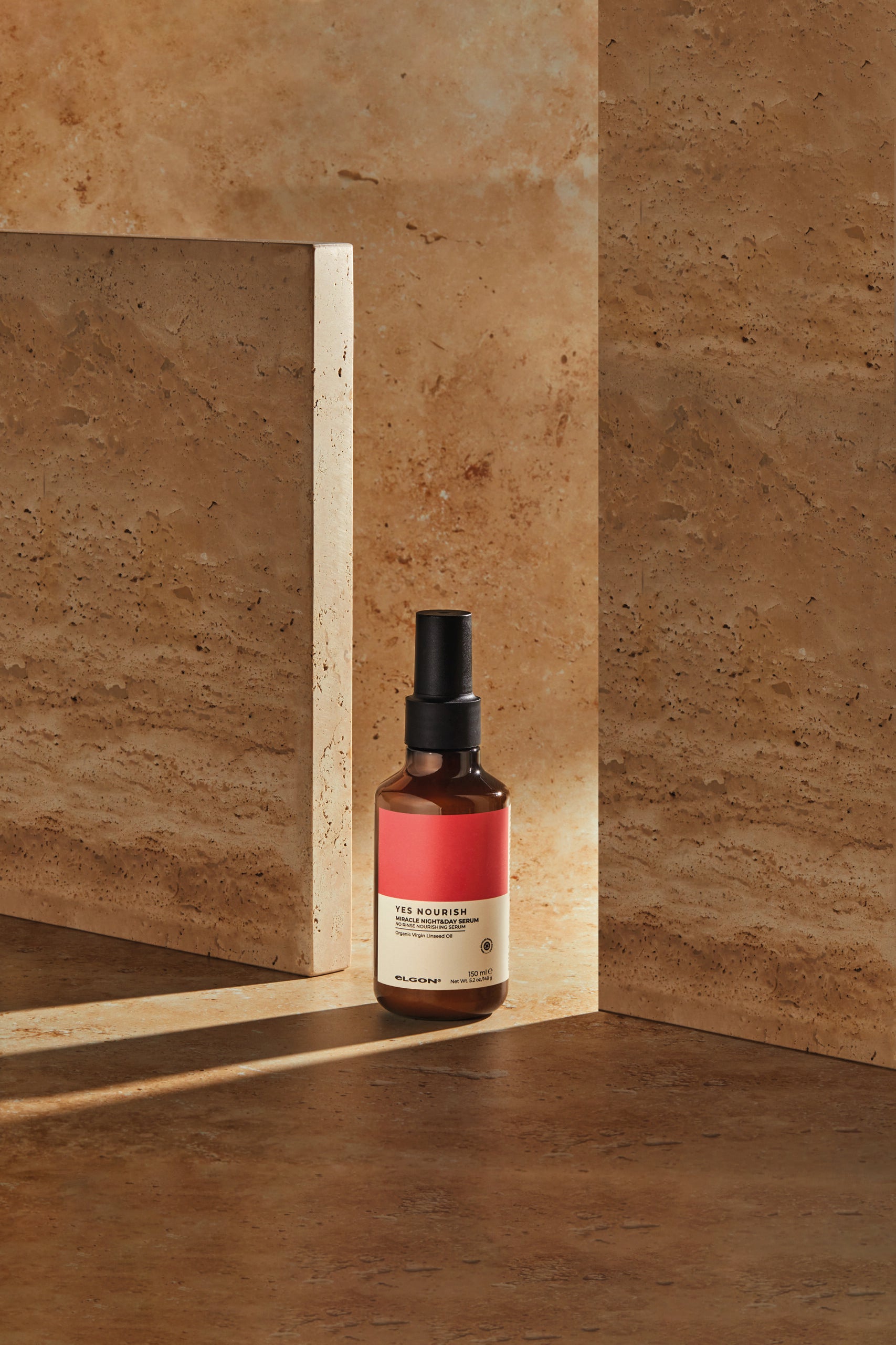 Ser-tratament nutritiv pentru parul degradat | Elgon Yes Nourish Miracle Night & Day Serum 150 ml