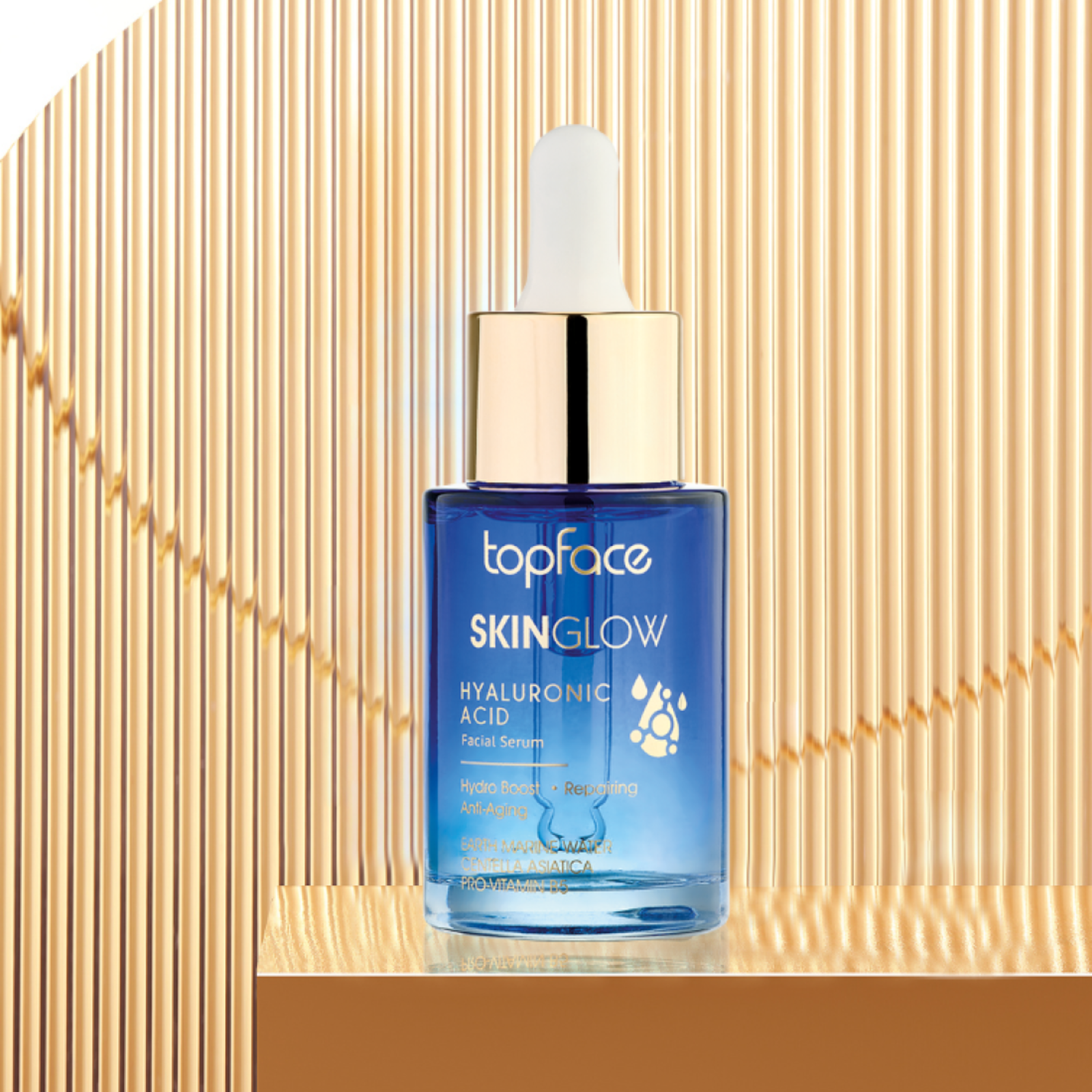 Ser de față puternic hidratant cu acid hialuronic | Topface Skin Glow Hyaluronic Acid 30ml