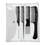 Set 4 piepteni profesionali antistatici pentru Styling | Olivia Garden ST Set