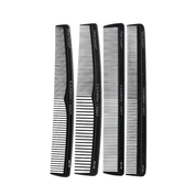 Set 4 piepteni profesionali antistatici pentru tuns | Olivia Garden Carbon + Ion SC Set