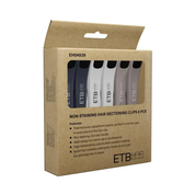 Set 6 clipsuri metalice pentru secționarea părului | ETB Hair Professional Beautifier.ro