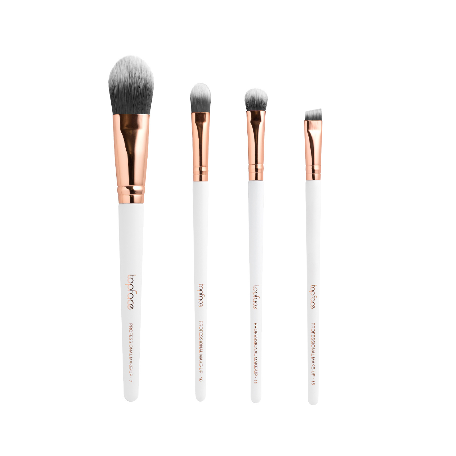Set de pensule speciale machiaj 4 in 1 | Topface Brush Set Beautifier