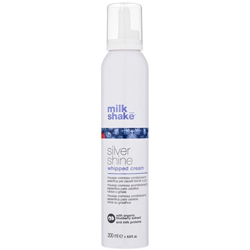 Crema pentru neutralizarea tonurilor de galben, Silver Shine Whipped 200ml - Milkshake