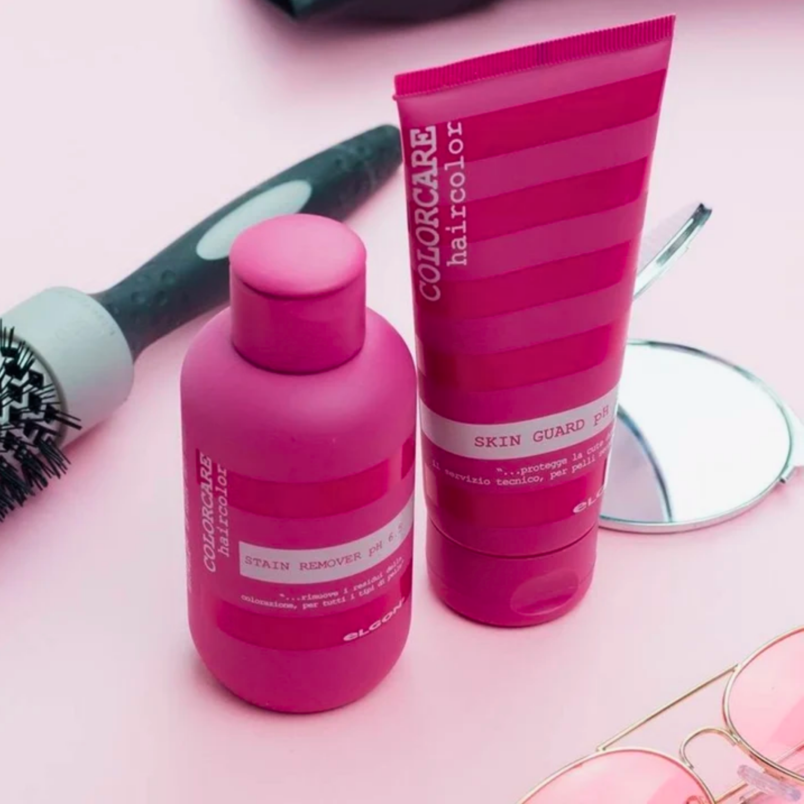 Pachet protectie piele si indepartare pete de vopsea de par | Elgon Colorcare ( Lotiune 150ml, Crema 100ml )