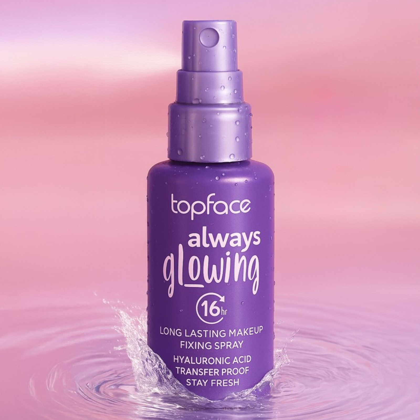 Spray fixator machiaj luminos | Topface Always Glowing 100ml Beautifier Romania