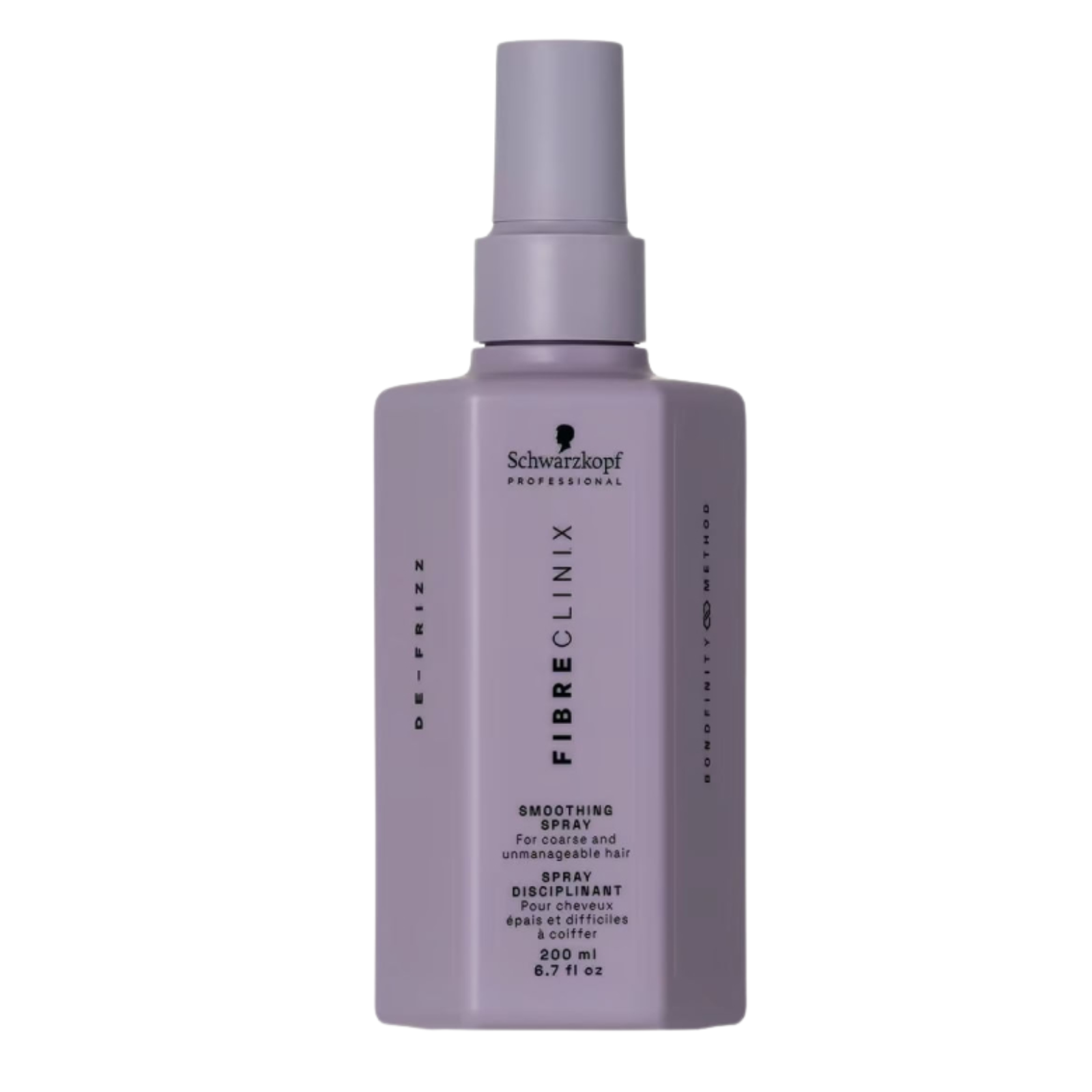 Spray leave-in și anti-frizz pentru păr aspru | Schwarzkopf Professional Fibre Clinix De-Frizz Smoothing Spray 200ml