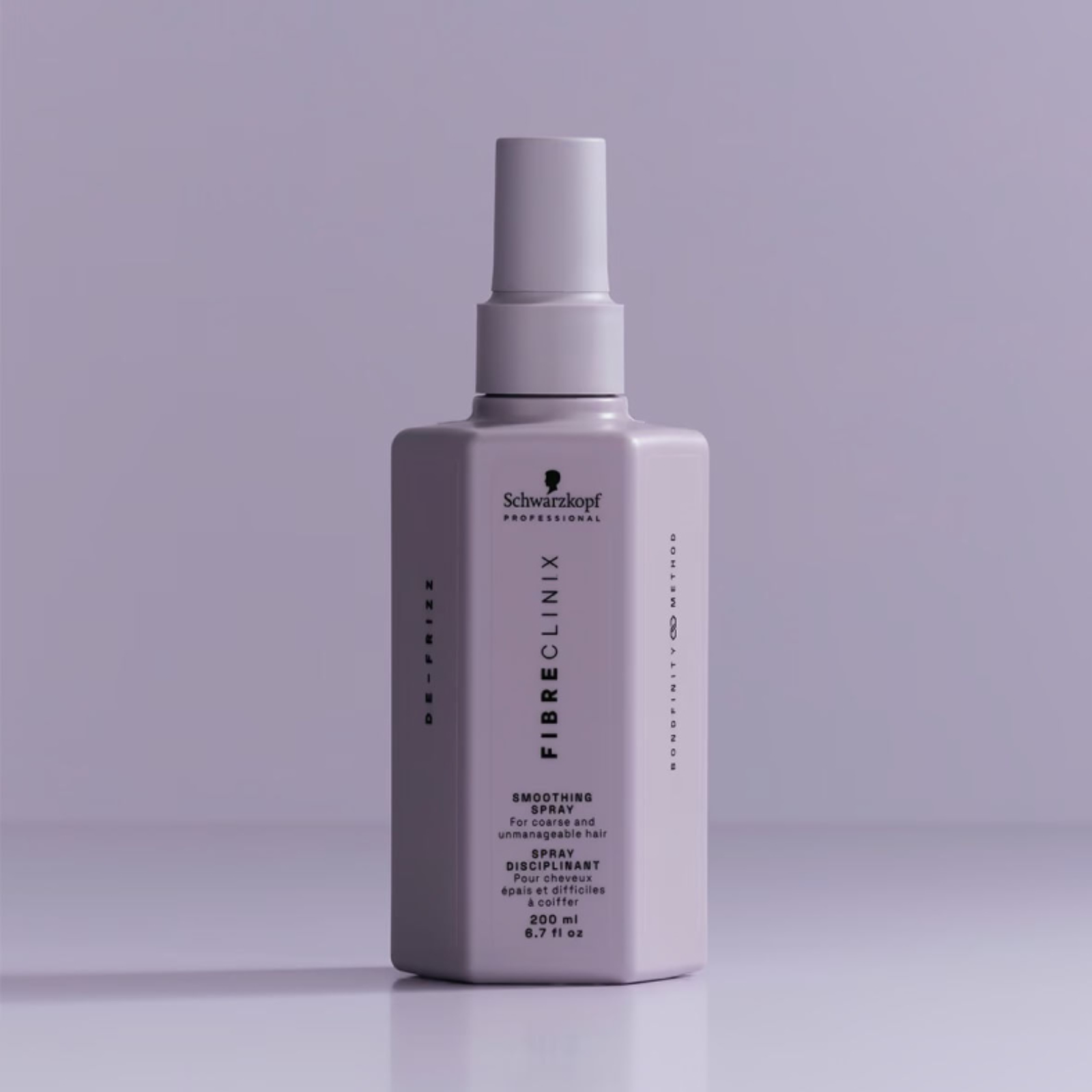 Spray leave-in și anti-frizz pentru păr aspru | Schwarzkopf Professional Fibre Clinix De-Frizz Smoothing Spray 200ml
