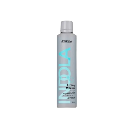 Spuma de par pentru volum cu fixare puternica | Indola Strong Mousse 200ml
 Beautifier Romania
