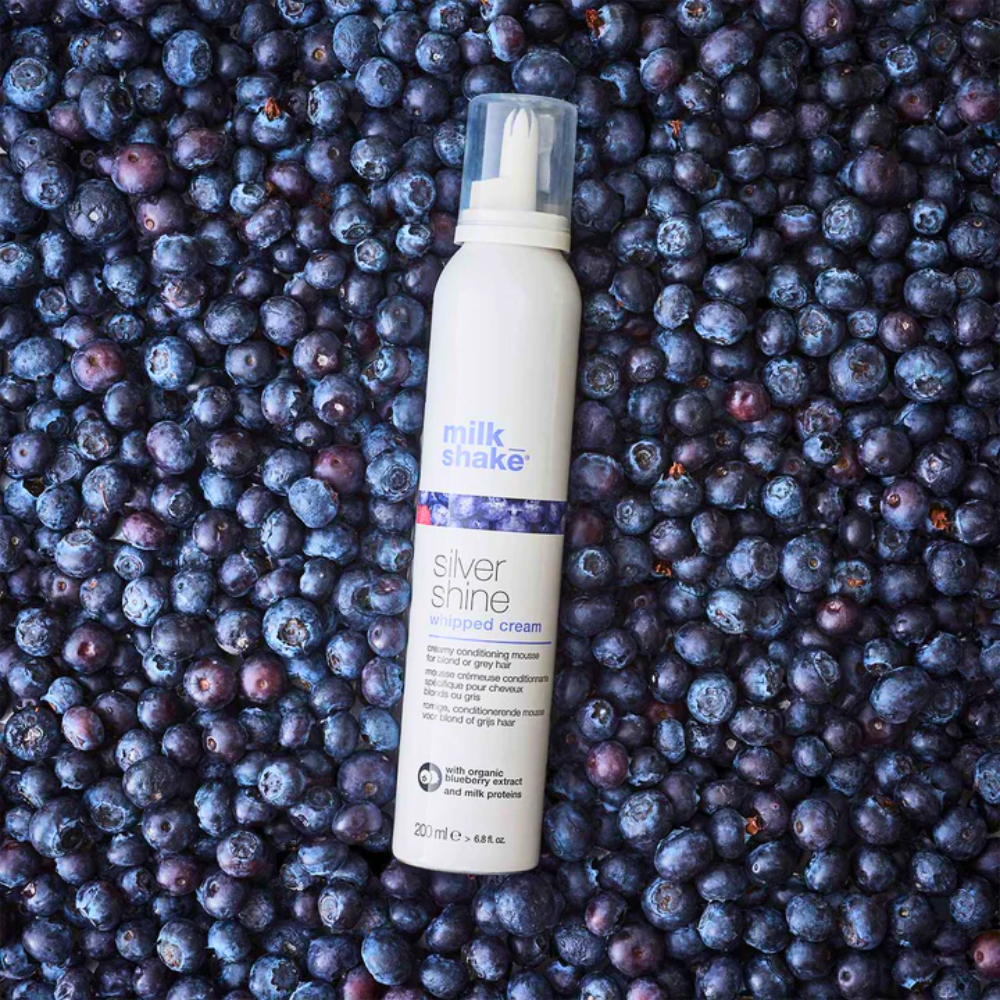 Spuma neutralizare tonuri galben | Milkshake Silver Shine Whipped Cream 200 ml Beautifier Romania