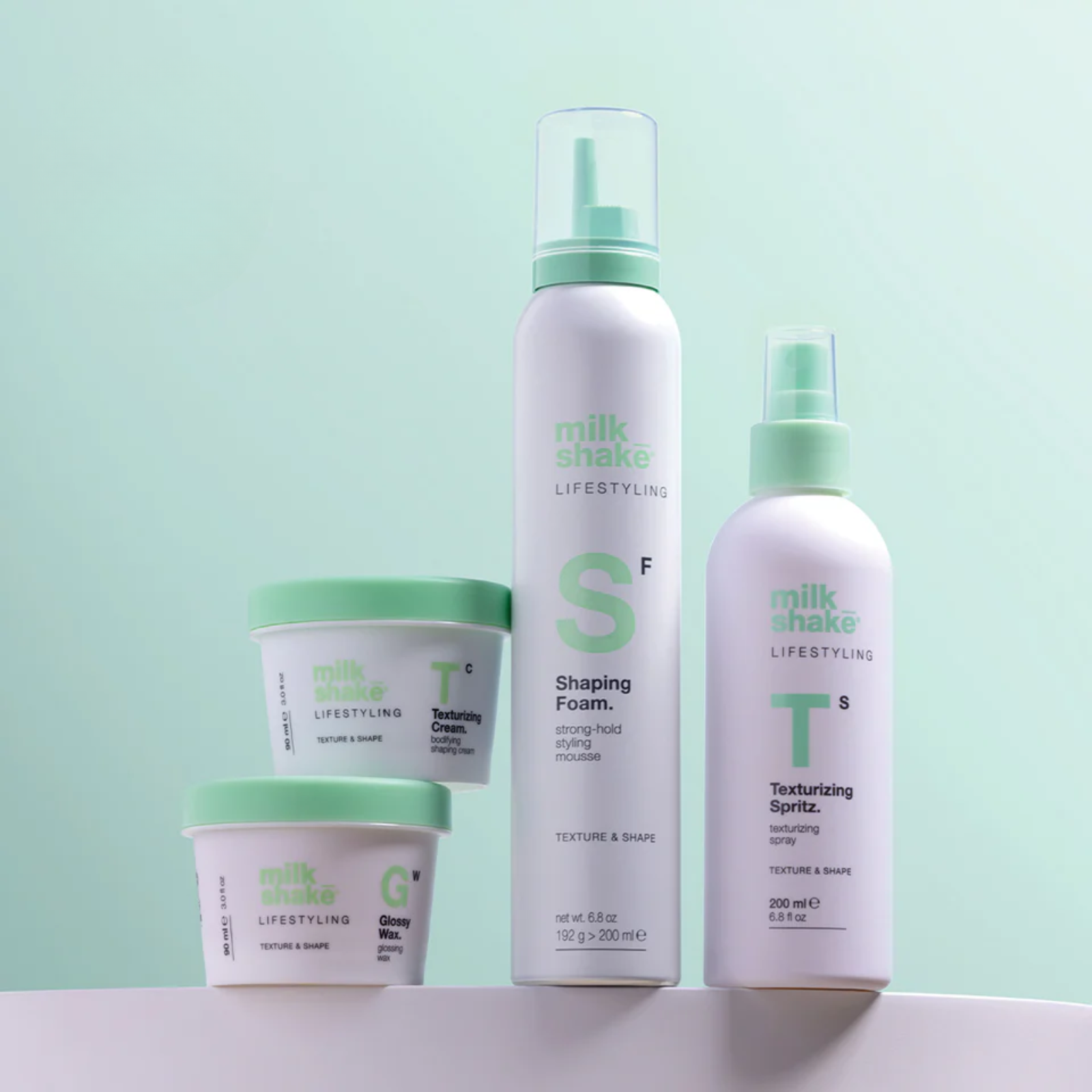 Spumă de styling pentru formă și textură MilkShake Lifestyling Shaping Foam 200ml original Romania Beautifier
