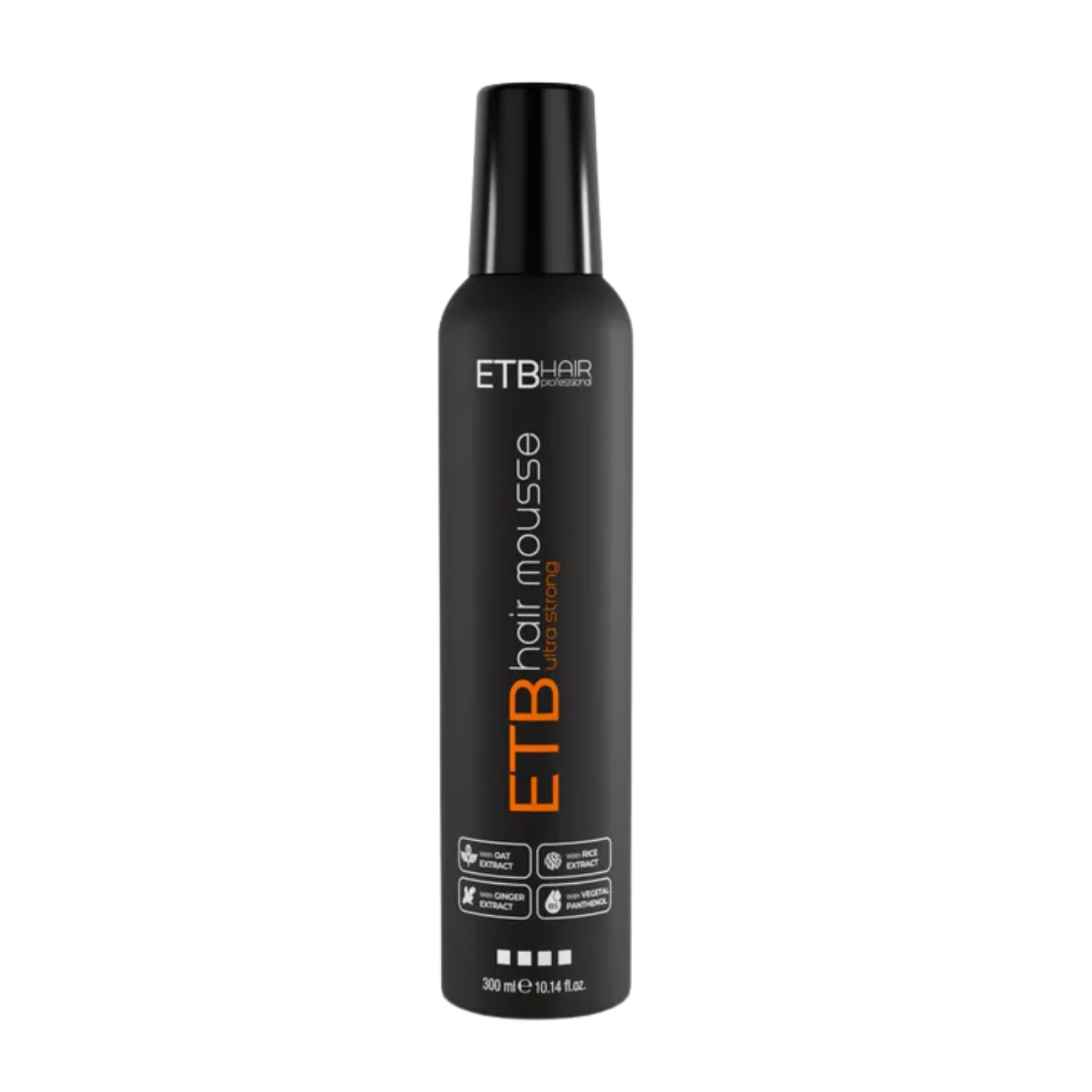 Spumă pentru păr cu fixare puternică ETB Hair Mousse 300ml Romania Beautifier.ro
