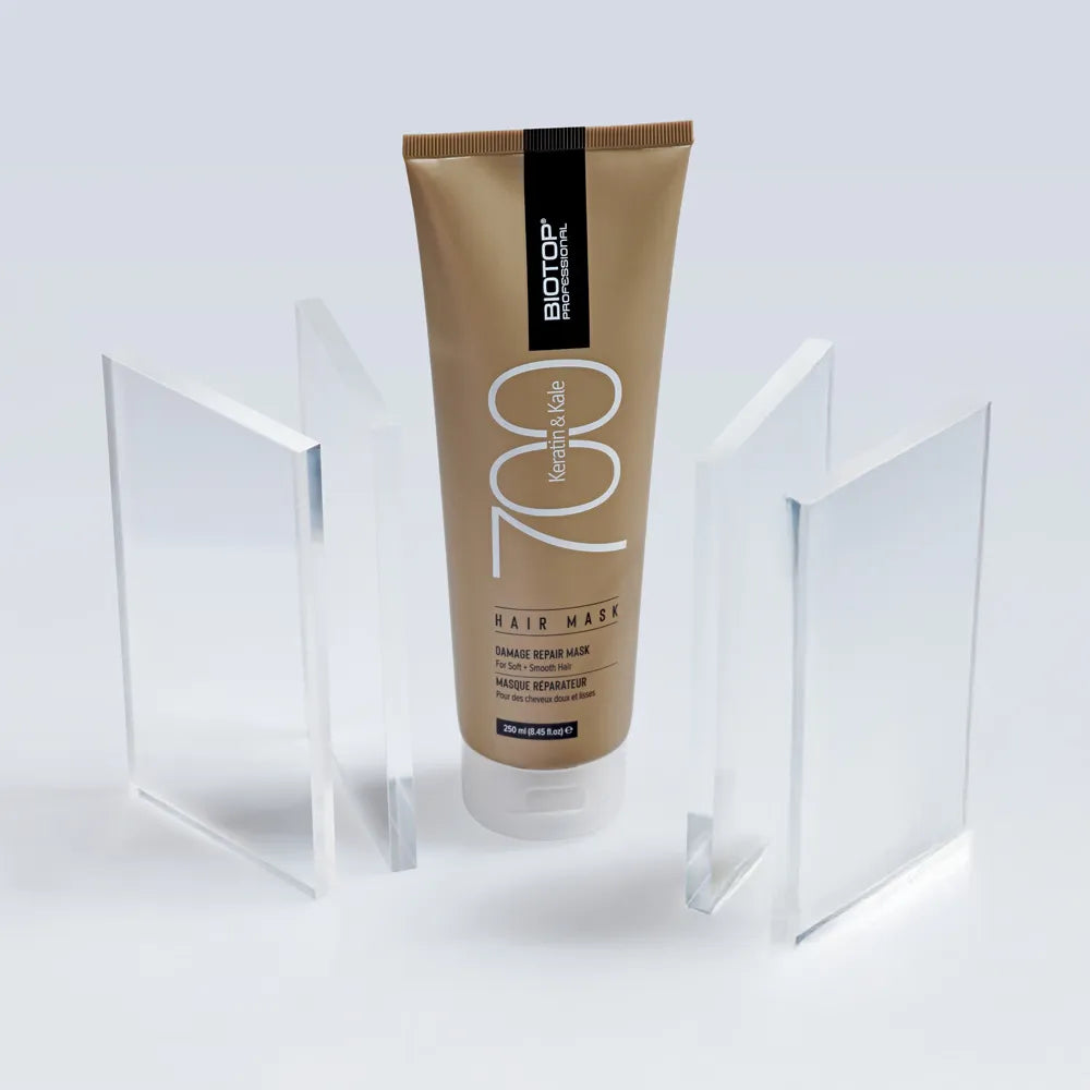Masca par degradat sau tratat chimic | Biotop Keratin & Kale 700 Hair Mask