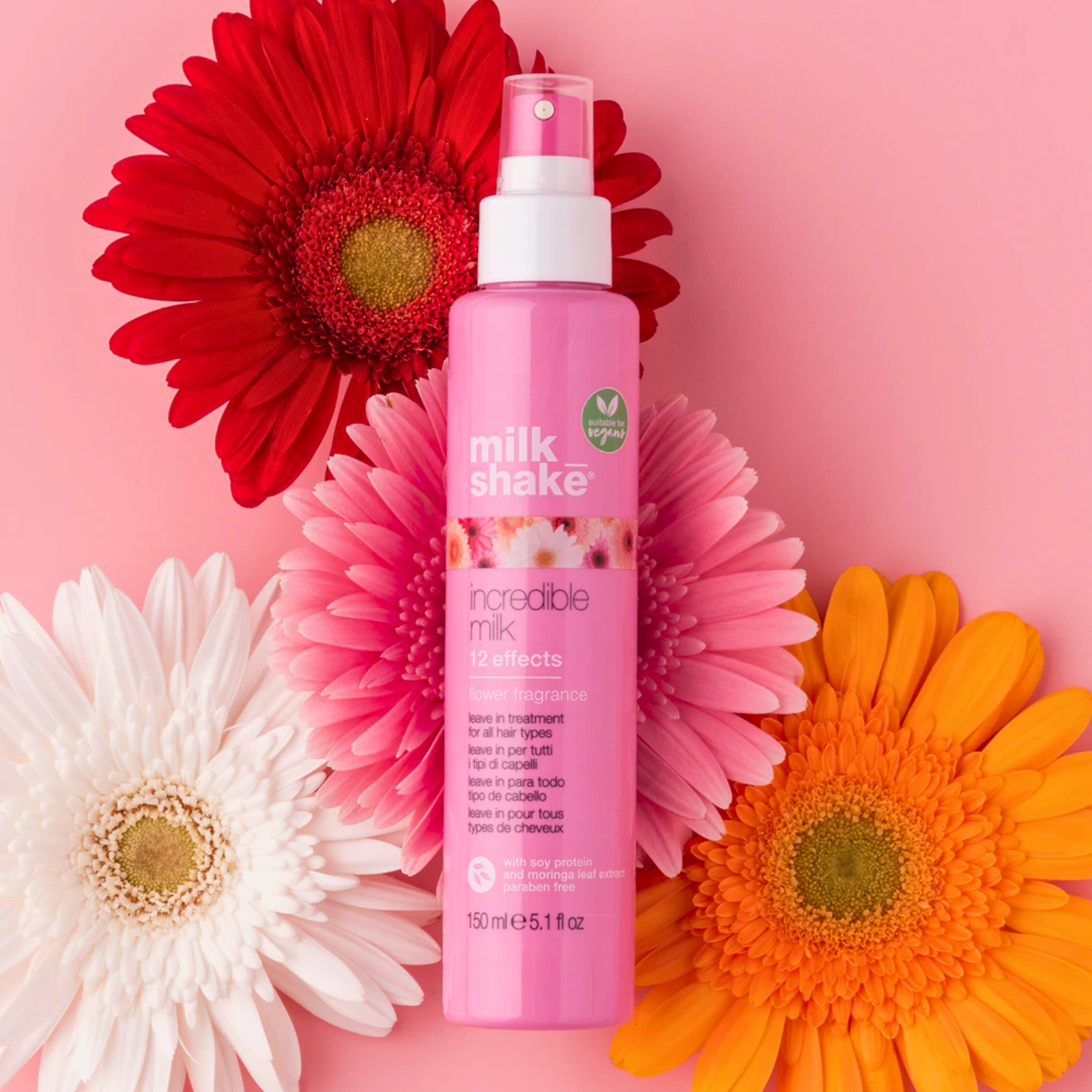 Tratament Leave-In 12 efecte Milkshake Incredible Milk Flower Fragrance 150 ml