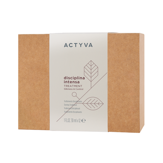 Tratament disciplinant anti-frizz Kemon Actyva Disciplina Intensa Treatment 12x30 ml