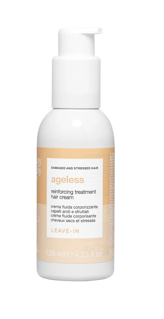 Tratament organic regenerare păr fragil, uscat si degradat | Nook Beauty Family Ageless Reinforcing Treatment Hair Leave-In Cream 125ml