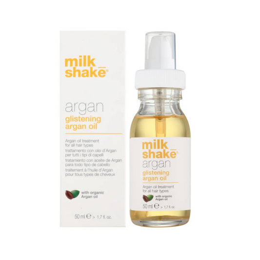 Tratament cu ulei de Argan Milkshake Glistening Argan Oil 50 ml