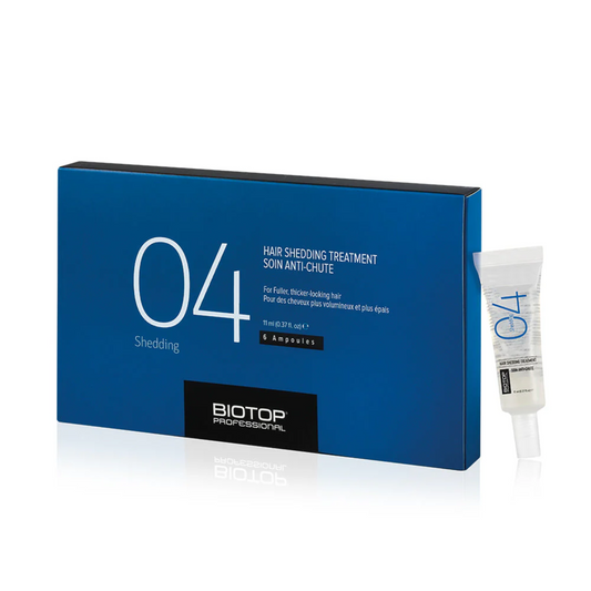 Tratament impotriva caderii parului Biotop Shedding Hair Treatment 04 6x11 ml
