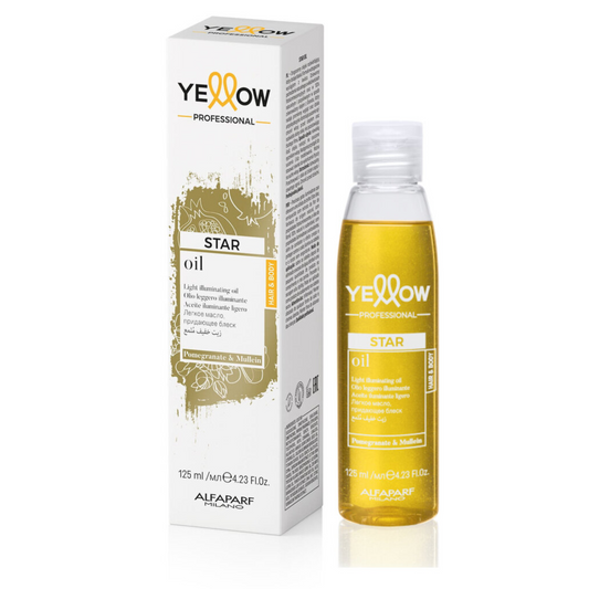 Ulei nutritiv pentru stralucire si control anti frizz | Alfaparf Yellow Star Oil 125 ml